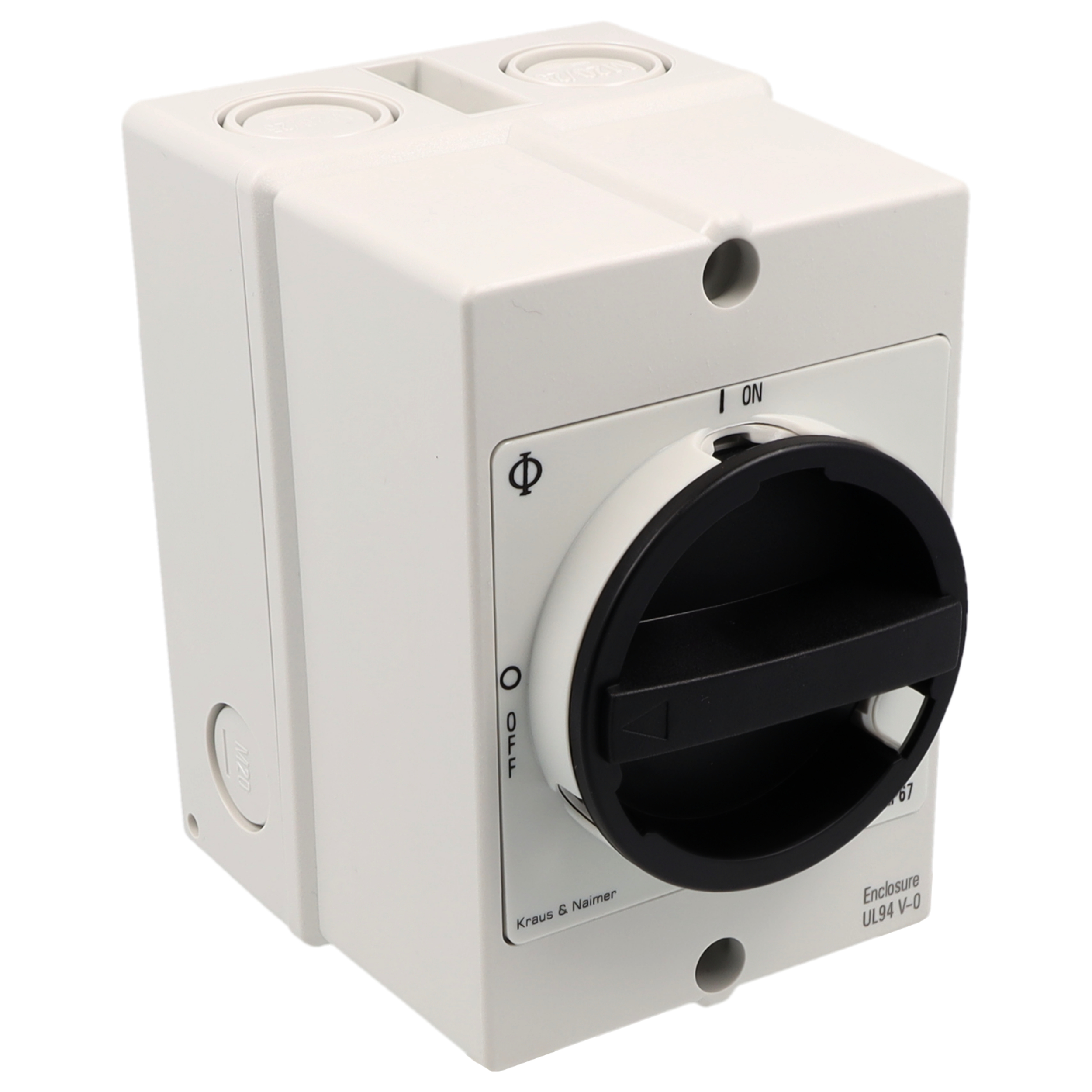 Ausschalter; 4-polig; 0OFF-ION; Kunststoffgehäuse