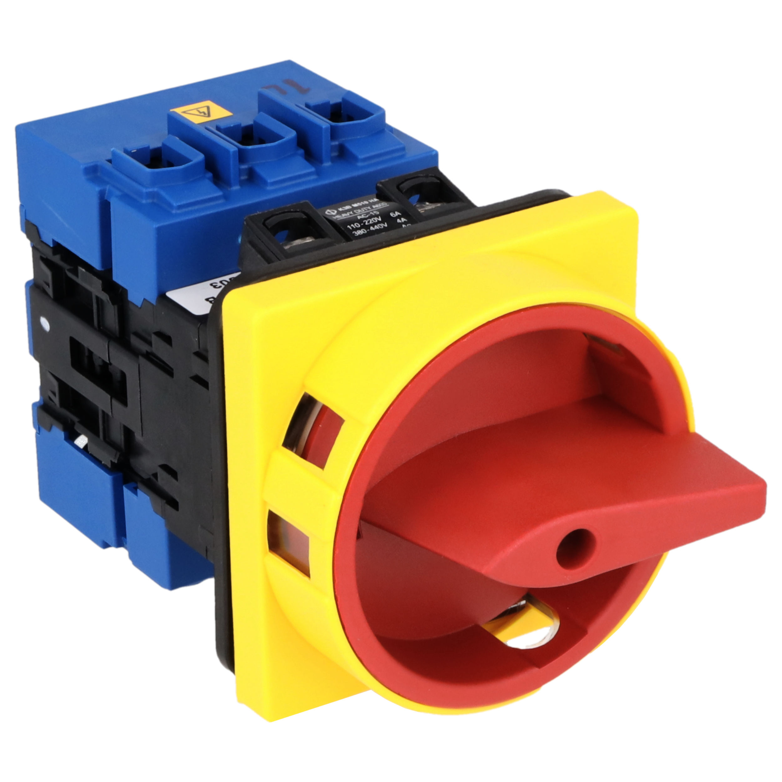 Main switch; ON/OFF switch; 3-pole; 0-I; Panel mounting 4-hole; Padlock ...