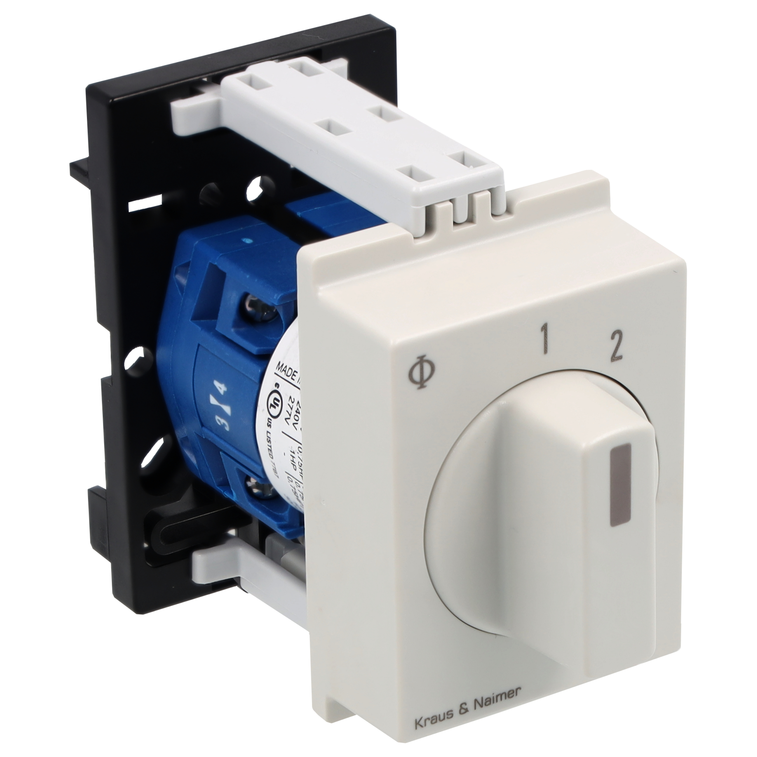 Umschalter o.0, RZ; 1-polig; 1-2; Reiheneinbau