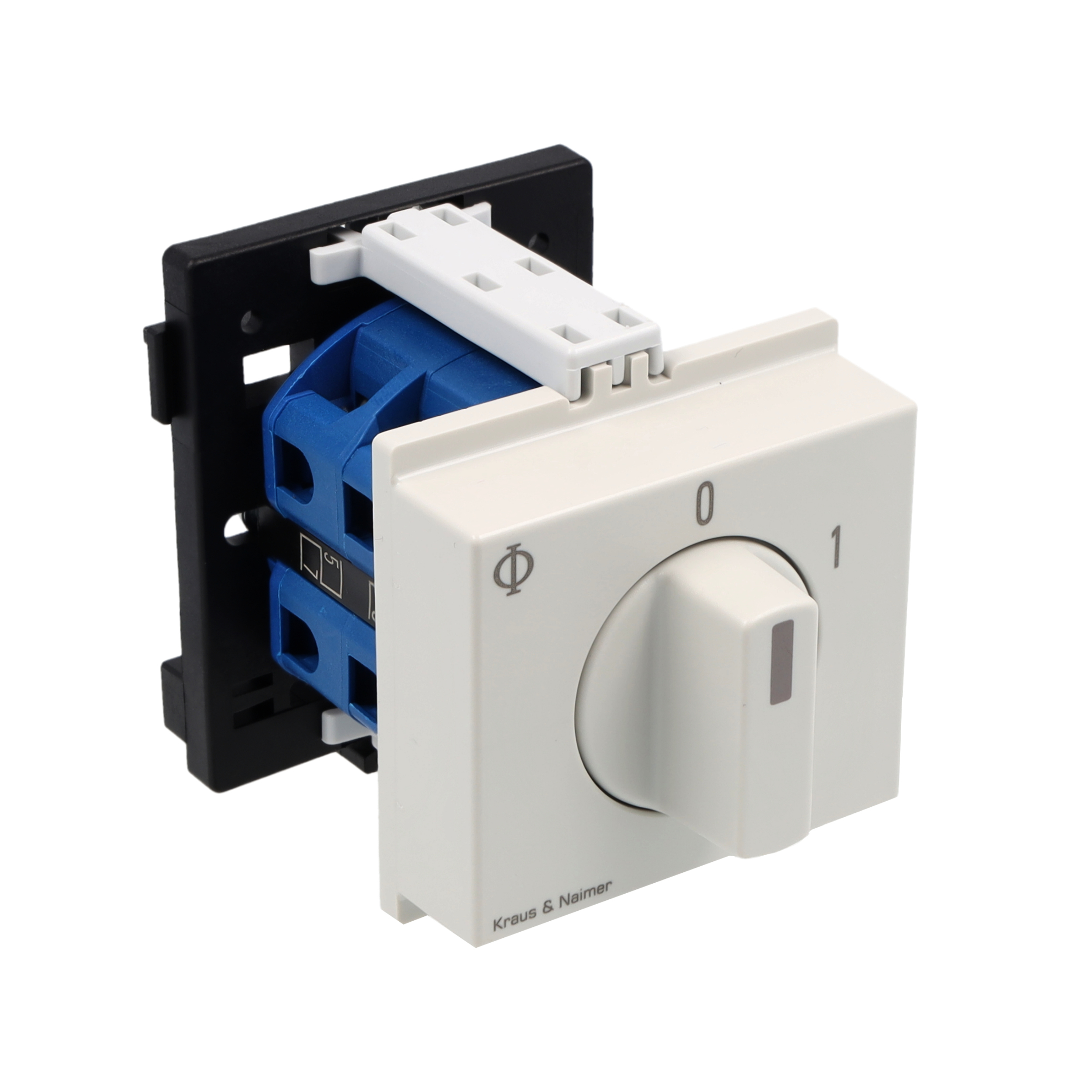 ON/OFF switch; 3-pole; 0-1; DIN rail mounting