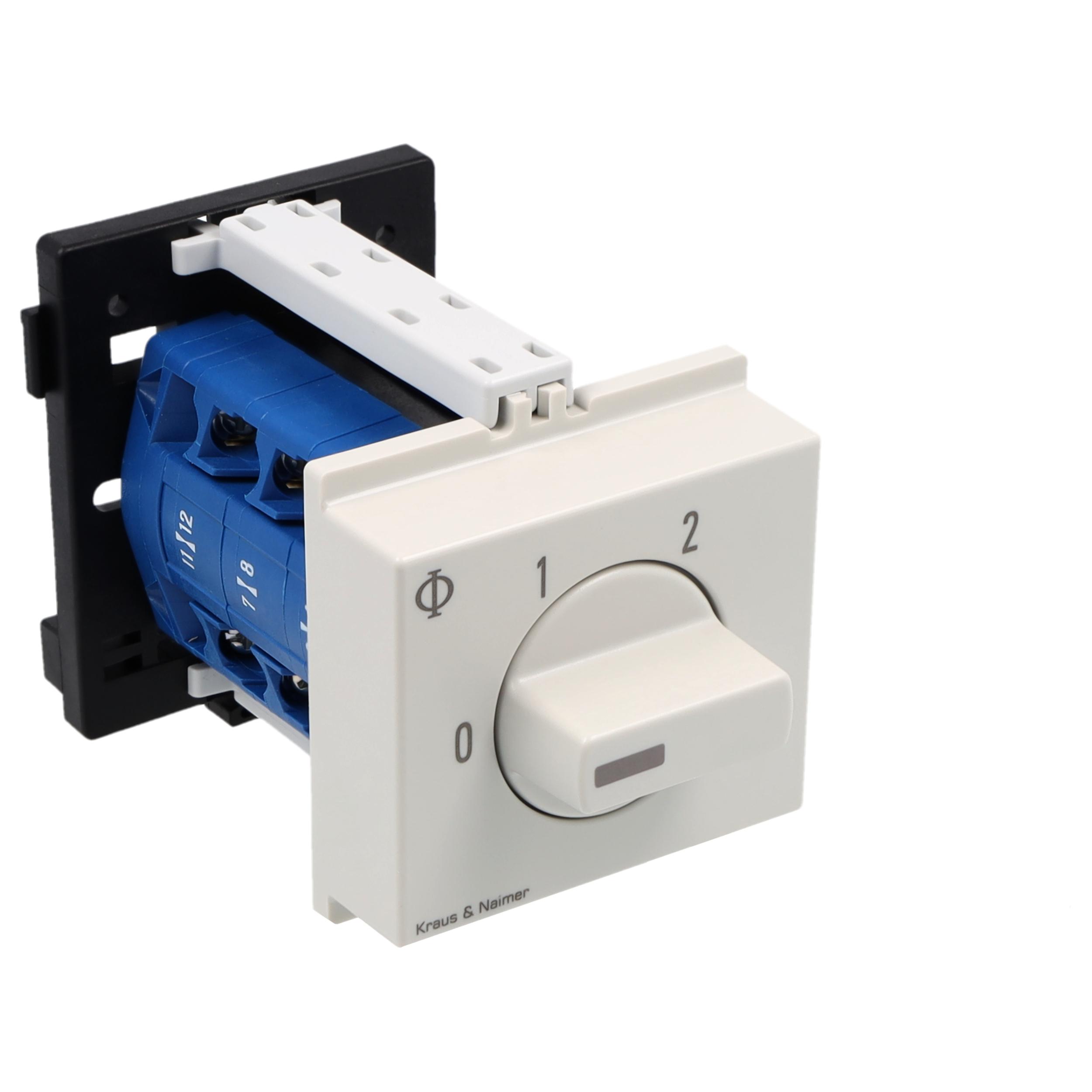 Stufenschalter 0-2; 3-polig; 0-1-2; Reiheneinbau