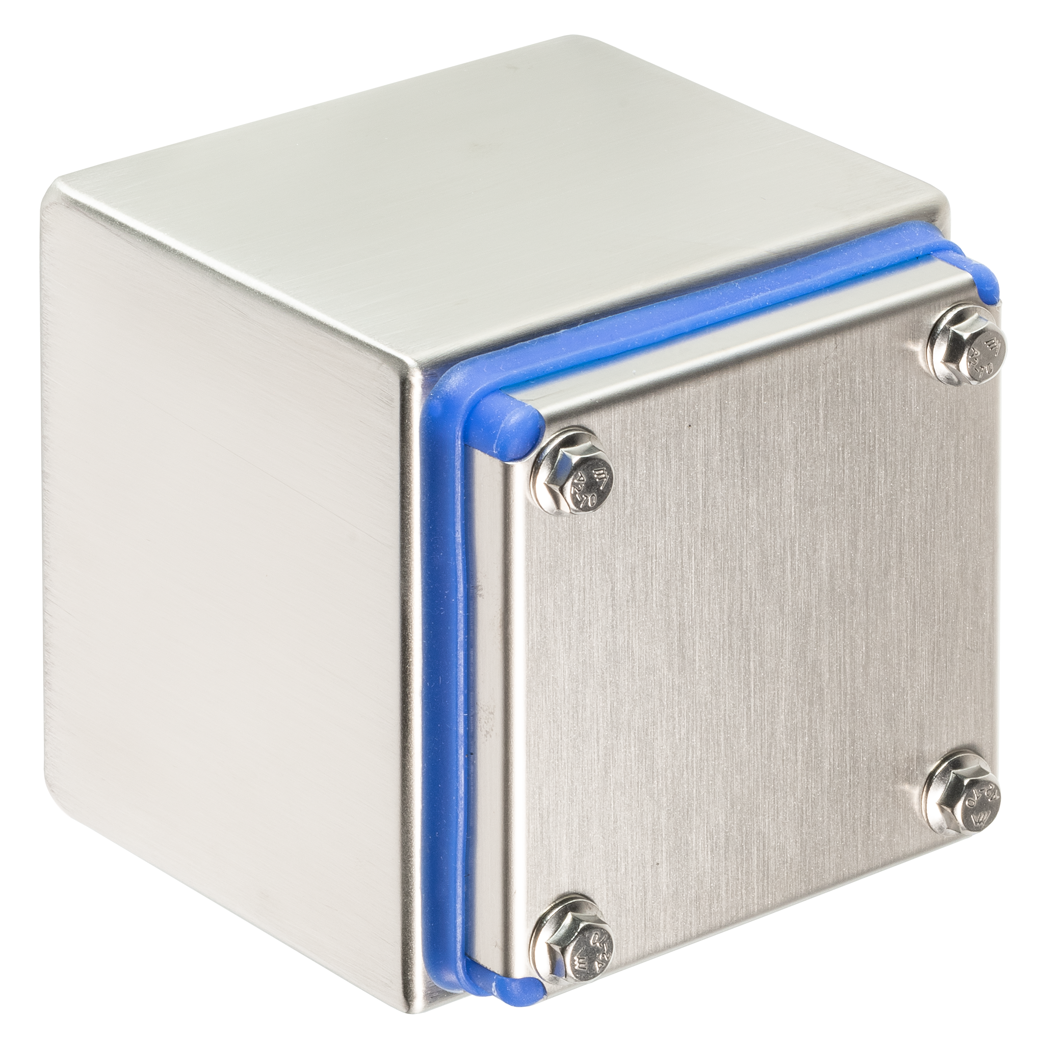 Edelstahlgehäuse 90x90x90mm ohne Einbaustelle