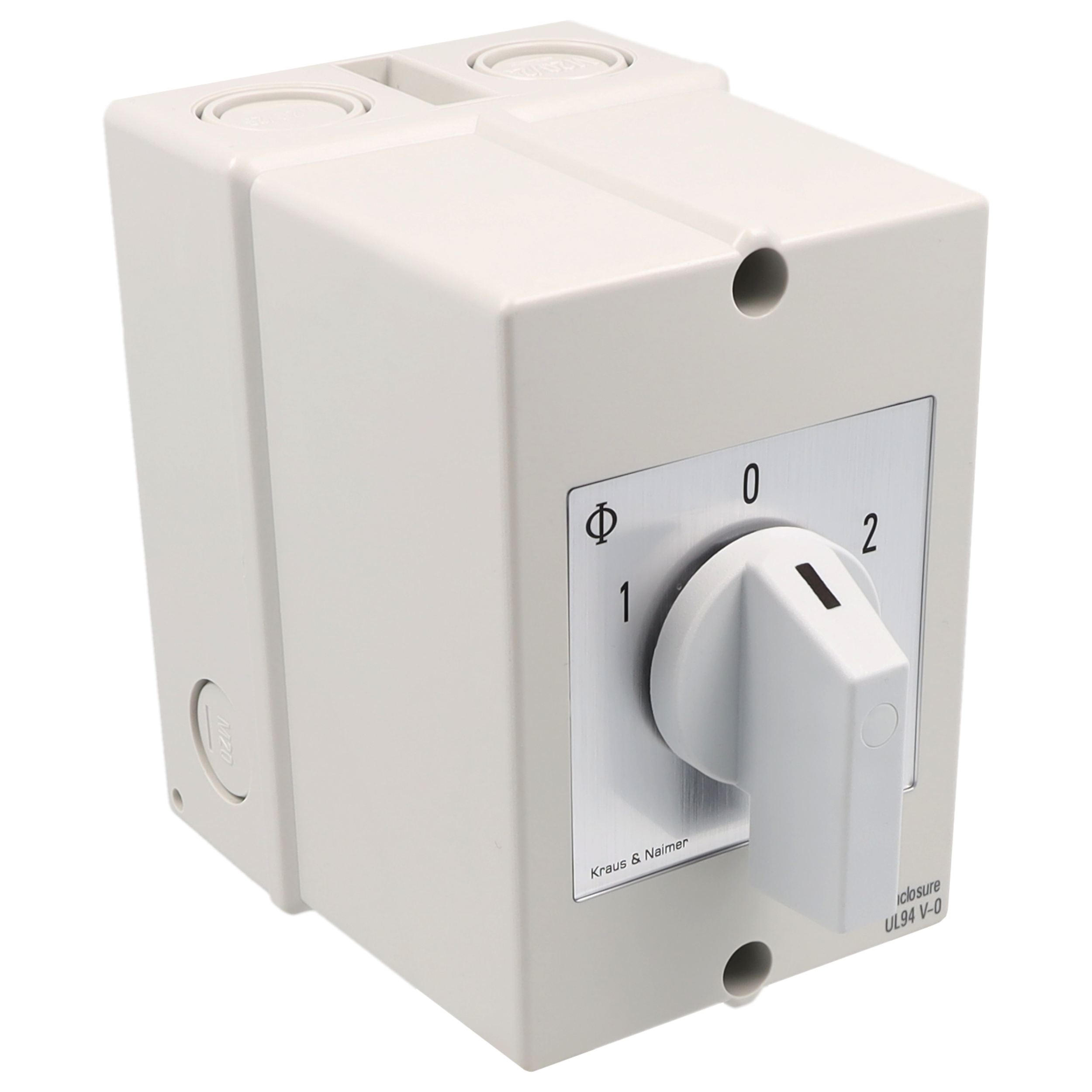 Motor switch; 1-0-2; Plastic housing