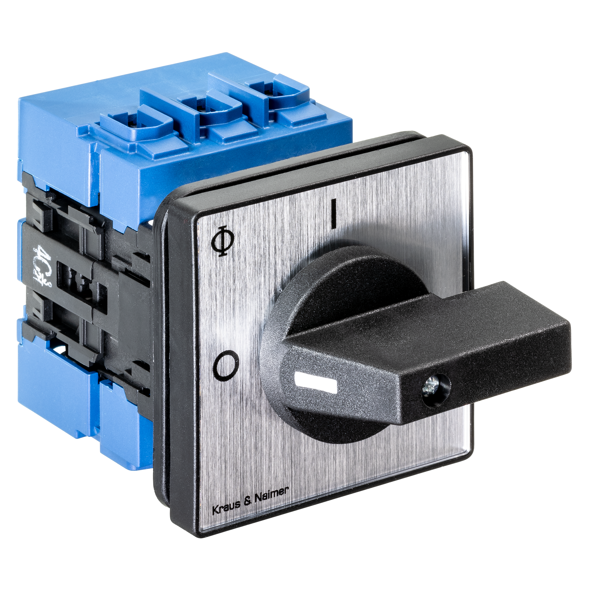 Ausschalter; 3-polig; 0-I; Fronteinbau 4-Loch