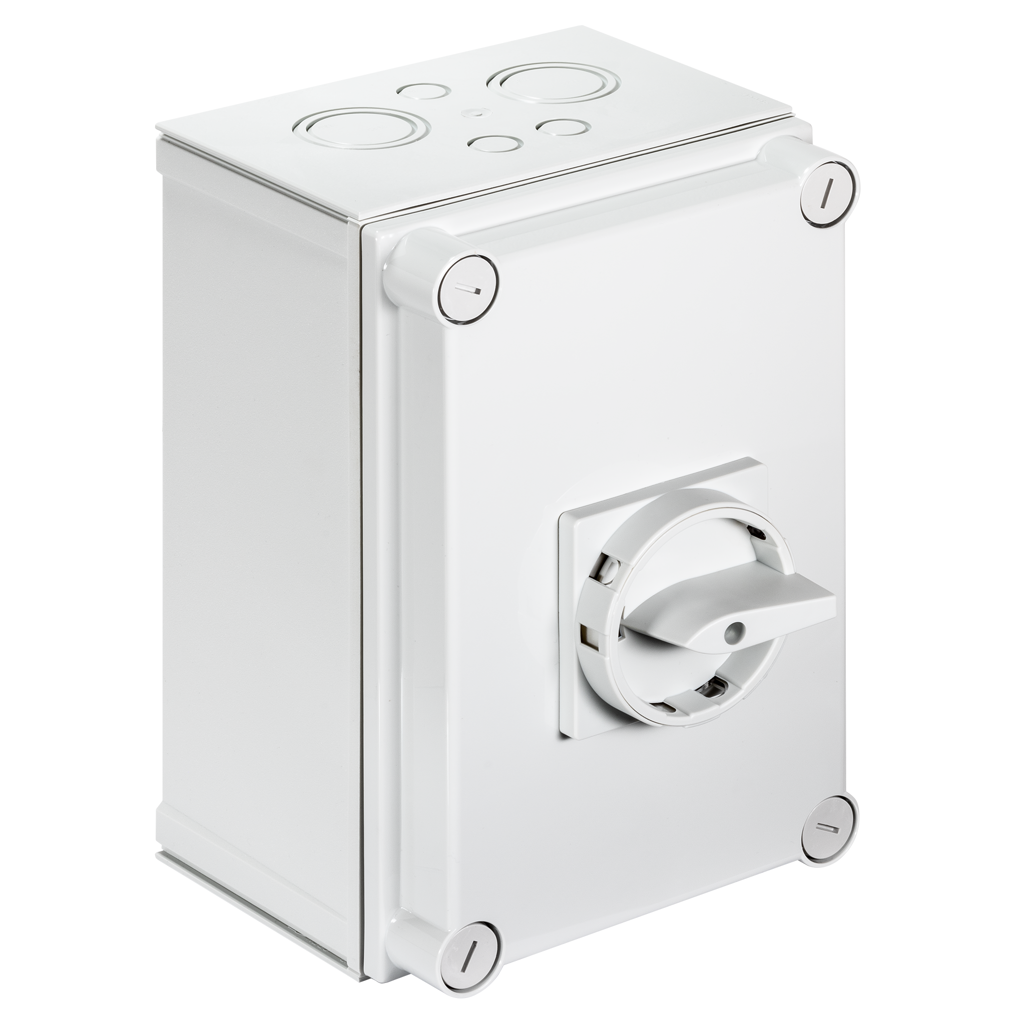 Main switch; ON/OFF switch; 3-pole; 0-I; Base mounting; Padlock Device; electric gray; Door Clutch; Auxiliary Contact