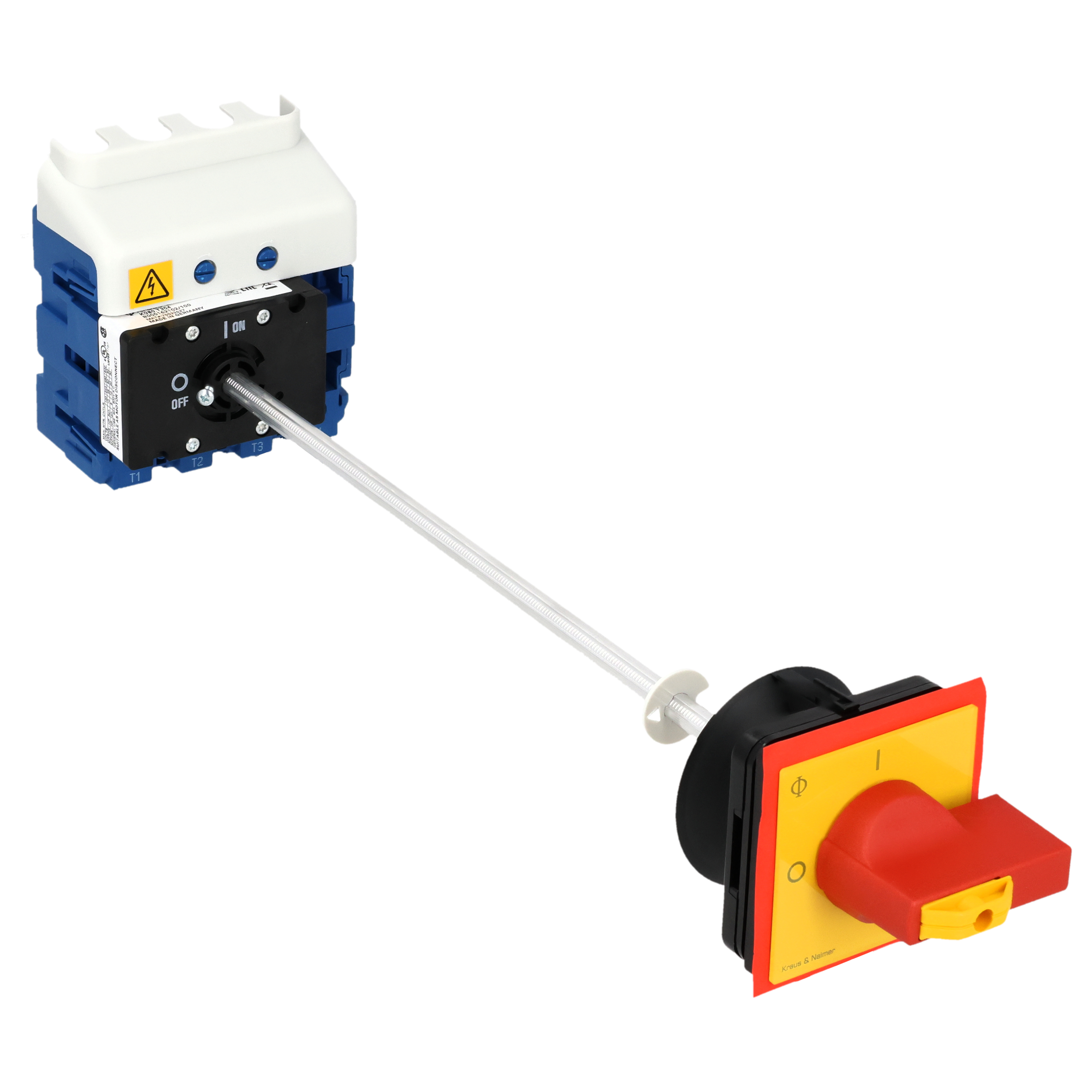 Main switch; ON/OFF switch; 4-pole; 0-I; Base mounting/DIN rail ...