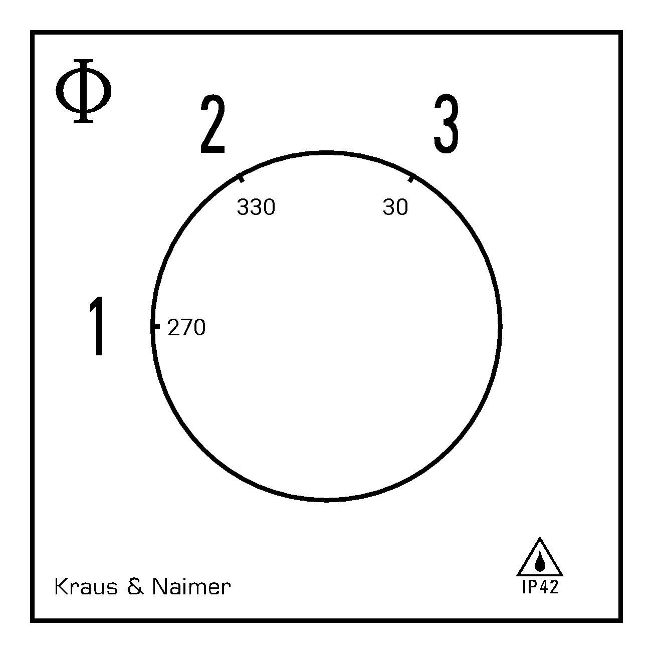 Stufenschalter 1-3; 2-polig; 1-2-3; Kunststoffgehäuse