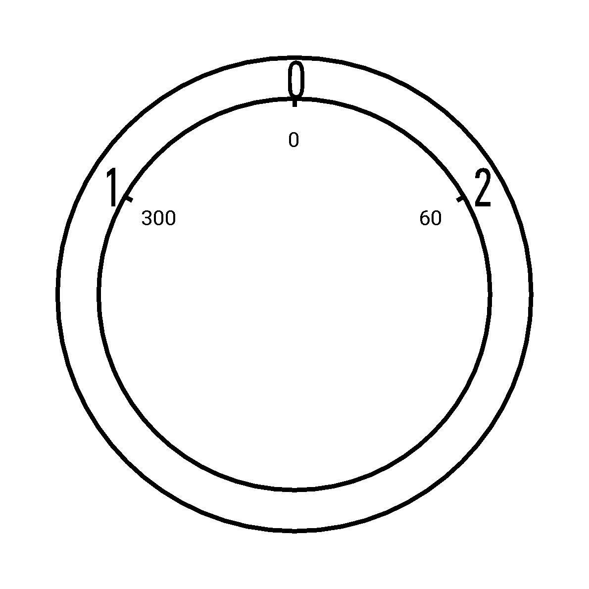 Schlüsselschalter; Umschalter m.0; 4-polig; 1-0-2; Reiheneinbau; Schlüsseleinrichtung