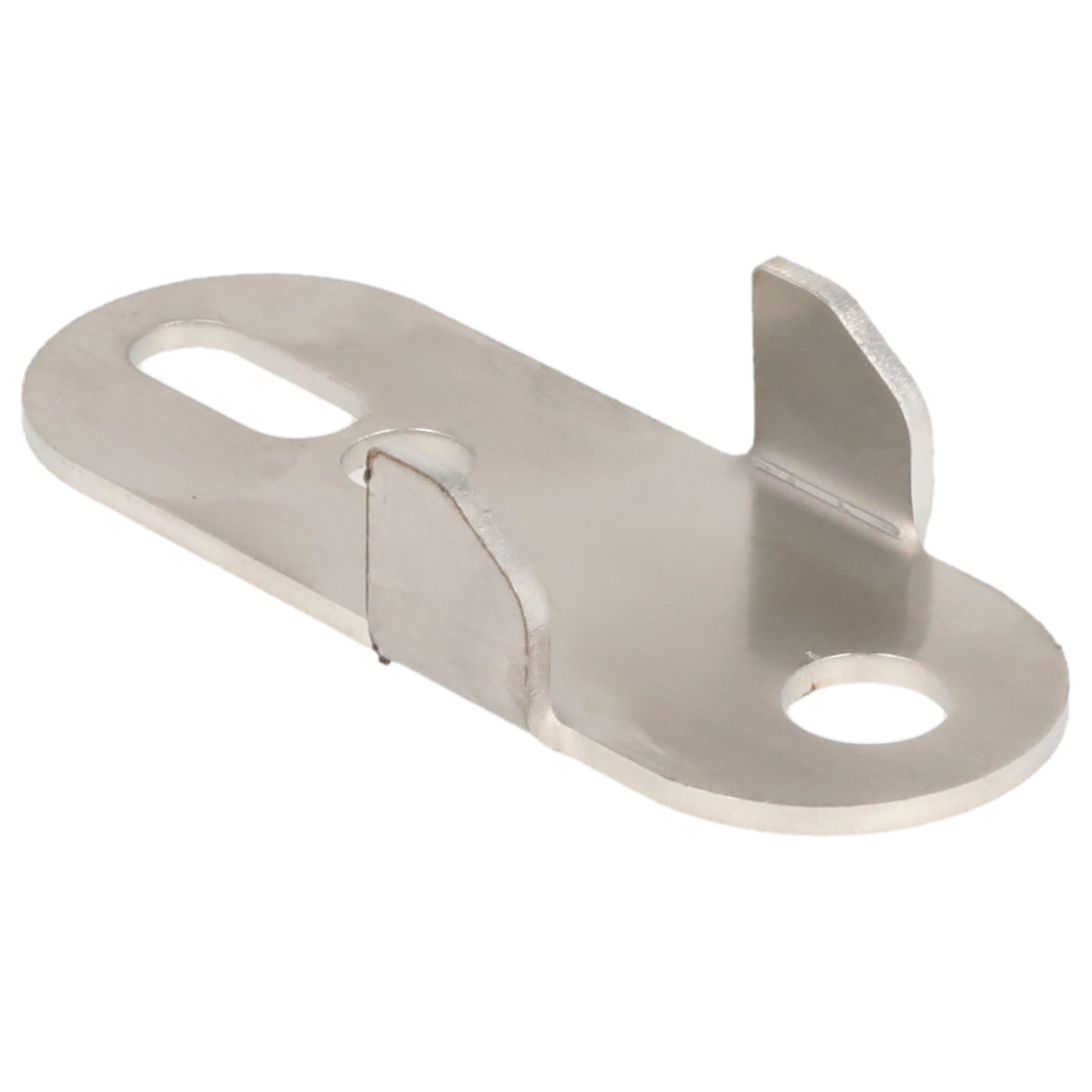 Stainless-steel mounting brackets with screws, set of 4