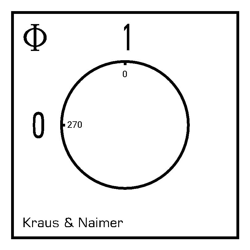 ON/OFF switch; 2-pole; 0-1; single hole mounting