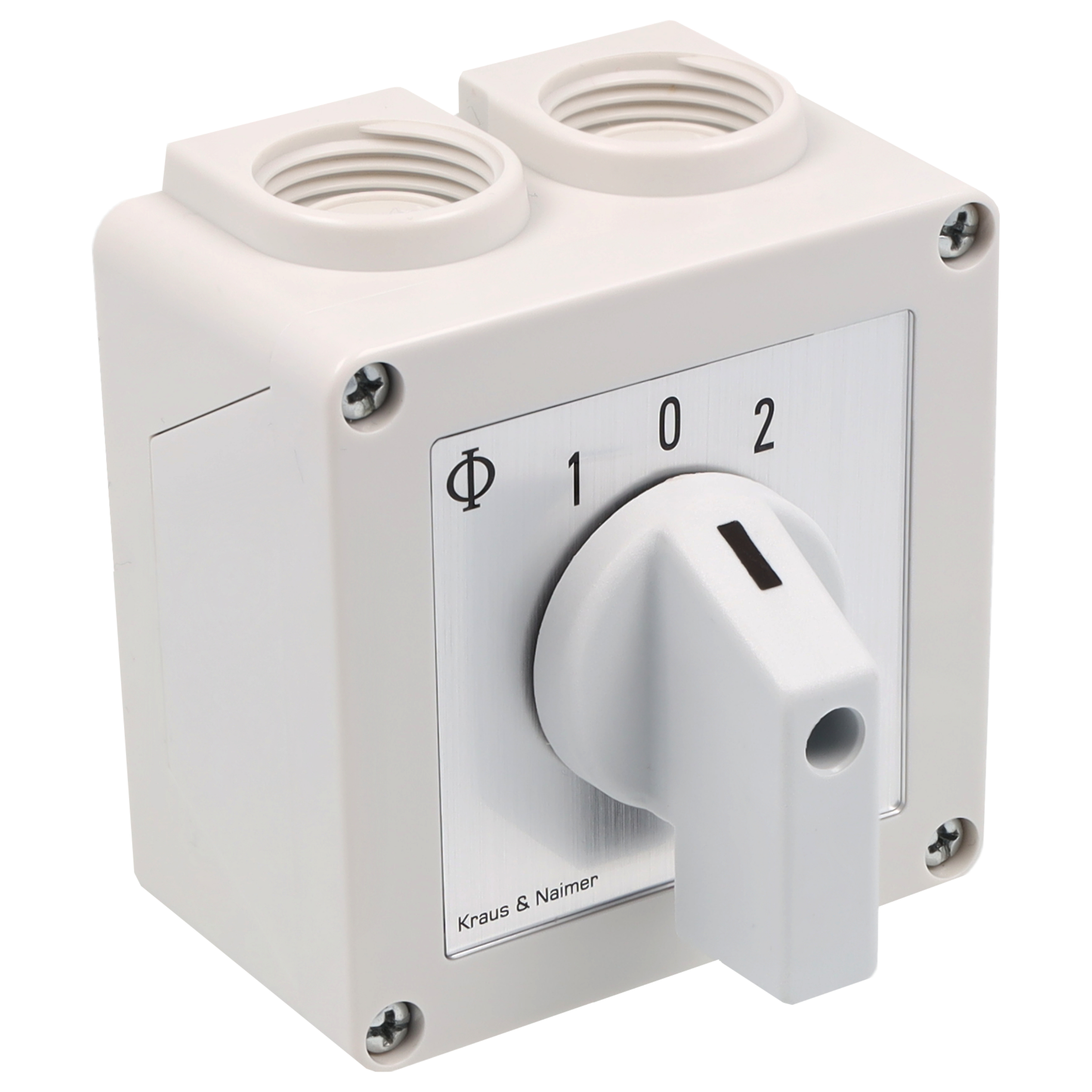 Umschalter m.0, RZ; 1-polig; 1-0-1; Kunststoffgehäuse