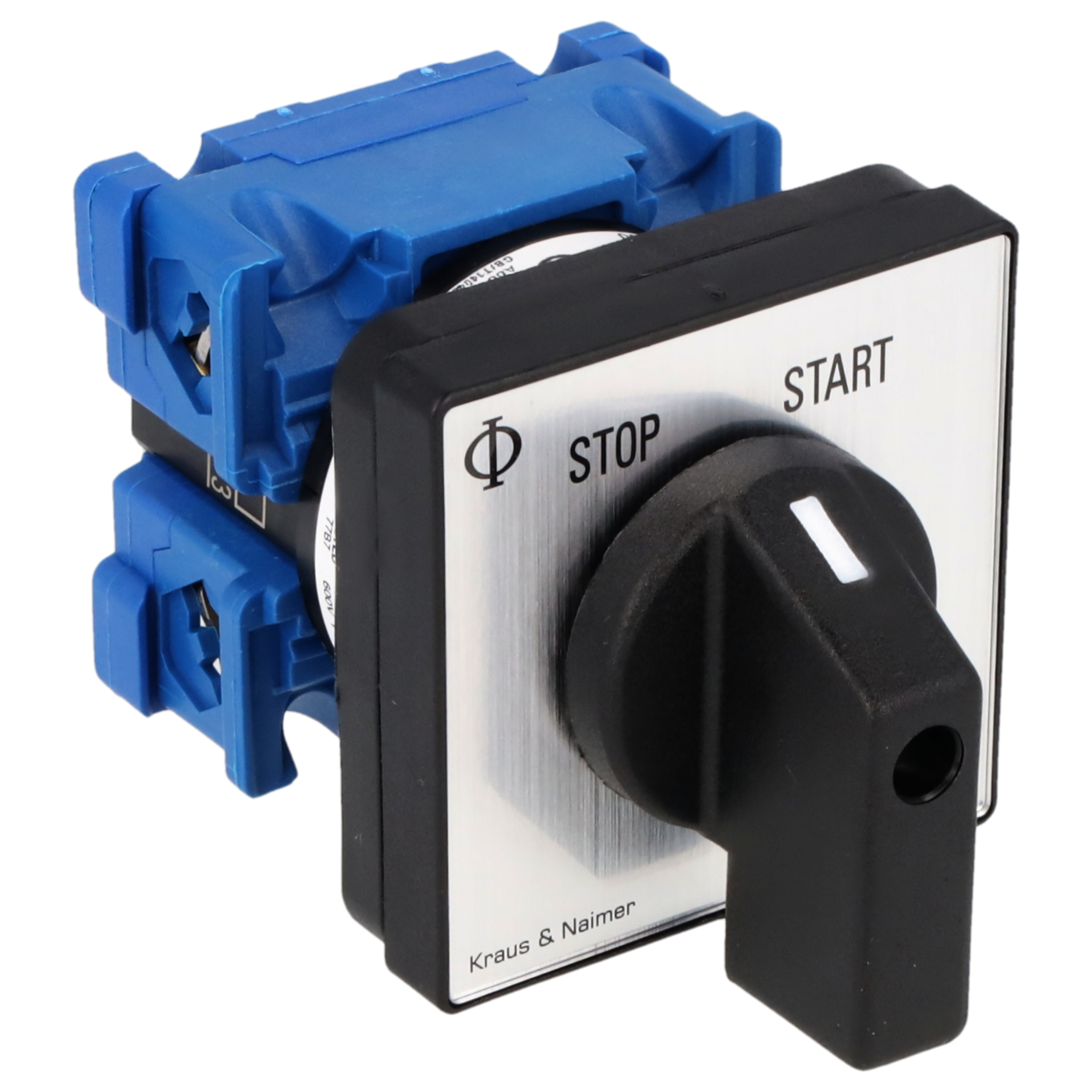 Momentary start stop switch; STOP-START; Panel mounting 4-hole