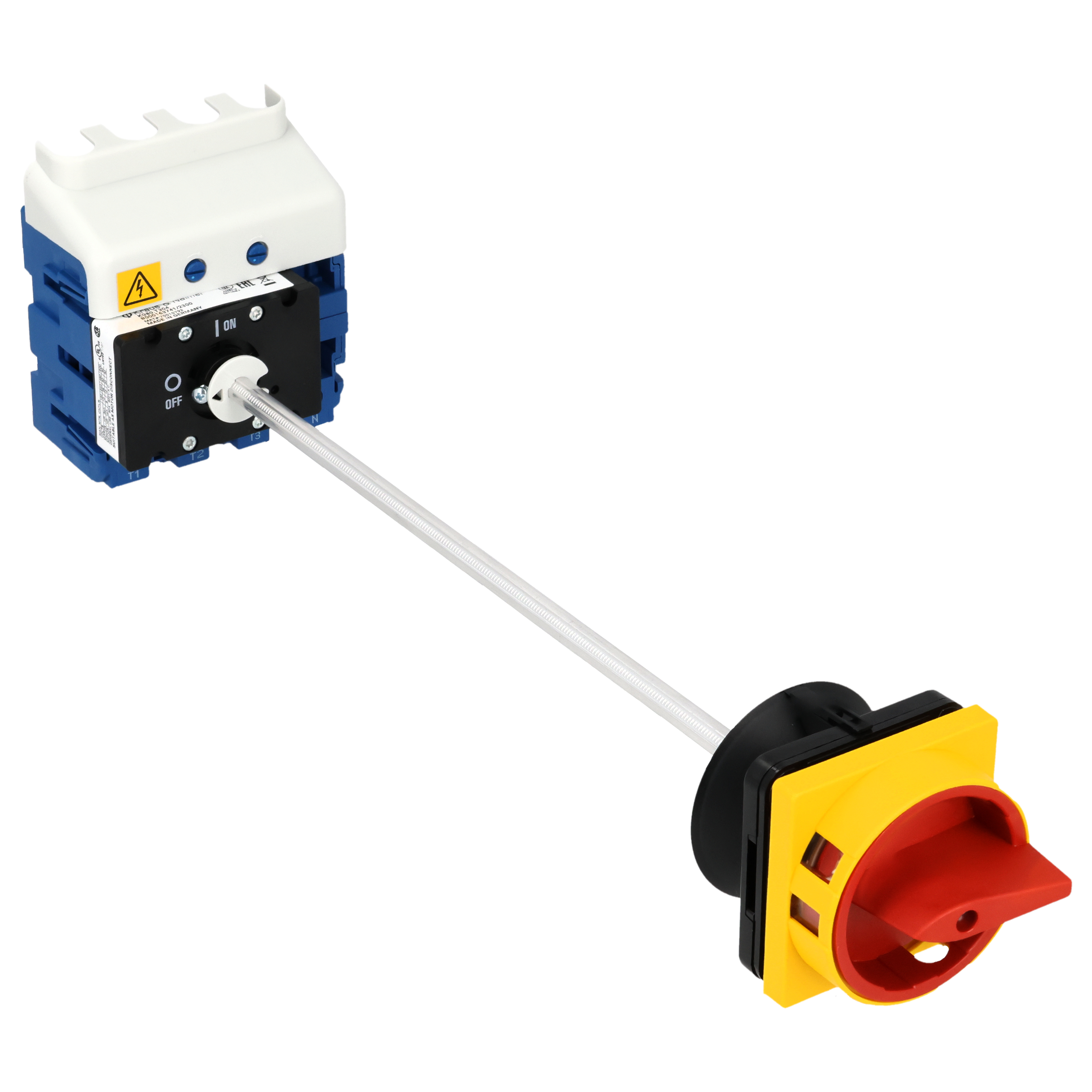 Main switch; ON/OFF switch; 4-pole; 0-I; Base mounting/DIN rail ...