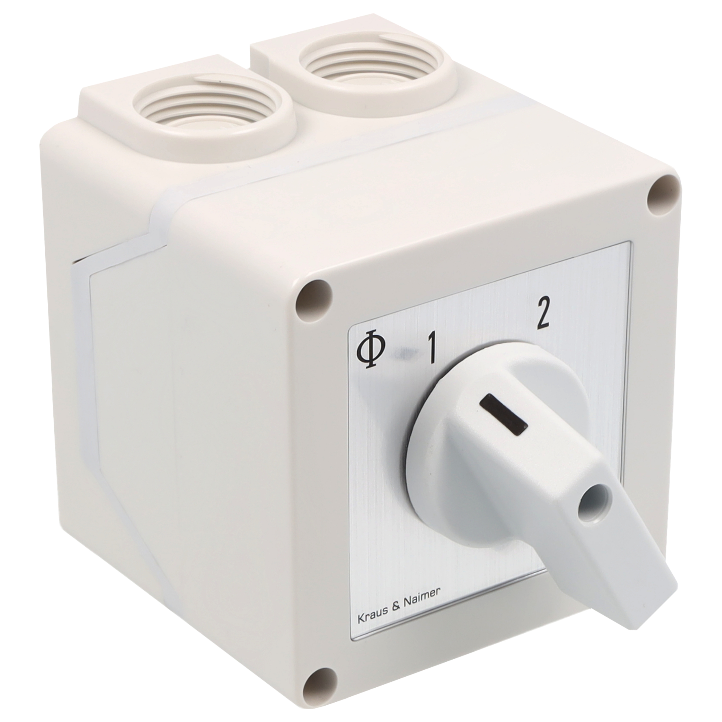 Umschalter o.0; 3-polig; 1-2; Kunststoffgehäuse