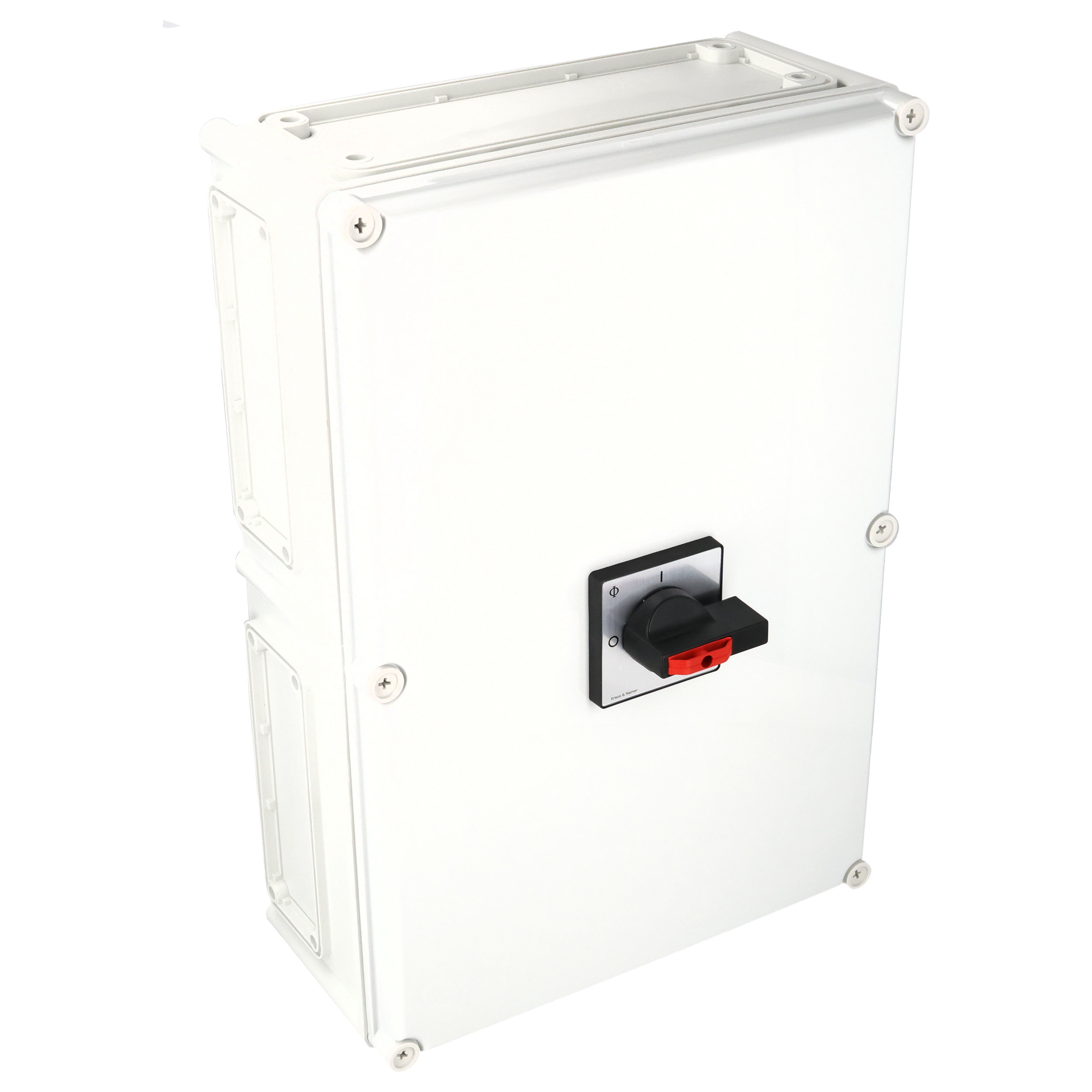 Main switch; ON/OFF switch; 6-pole; 0-I; Base mounting; Padlock Device; Door Clutch; Auxiliary Contact; NO 1; NC 1