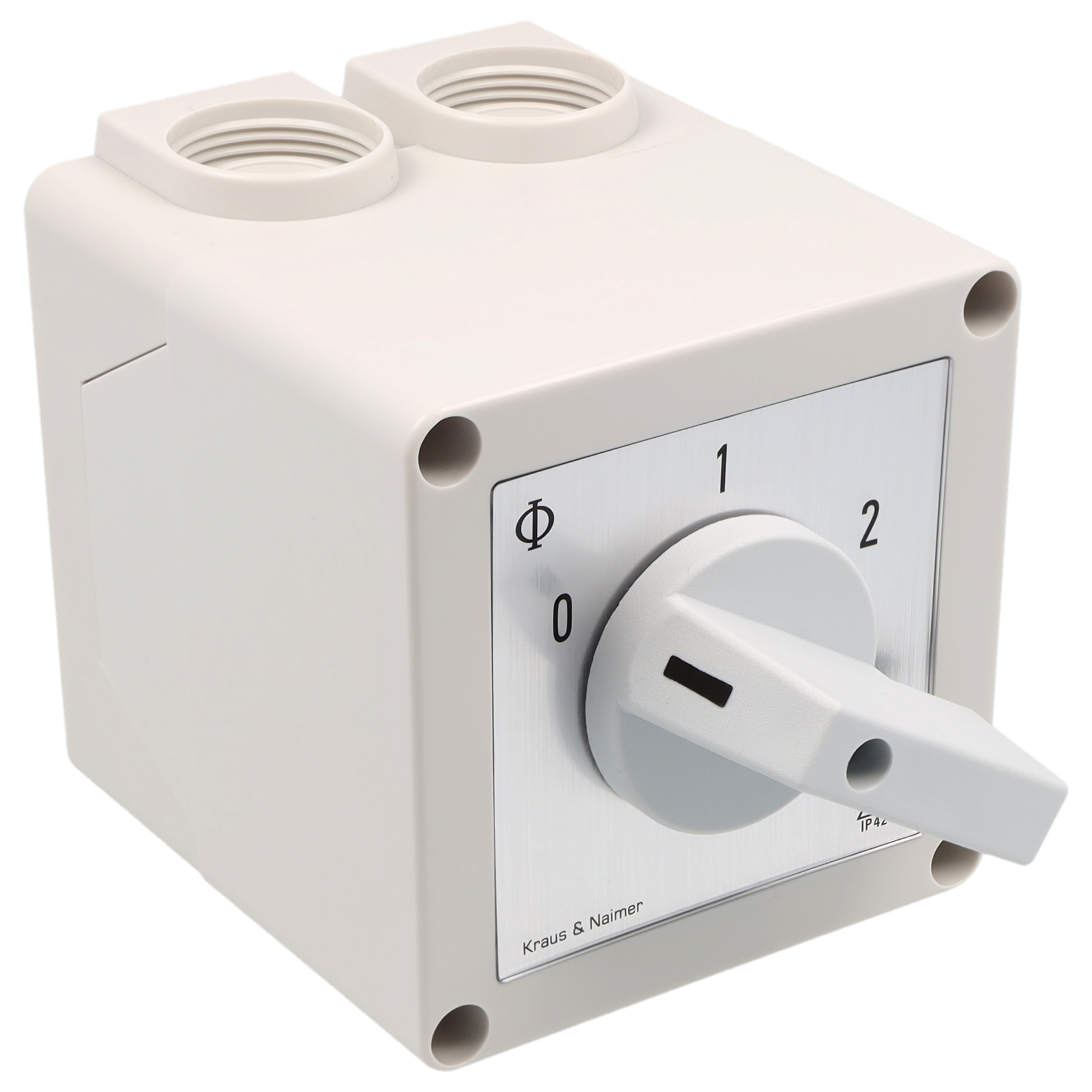 Dahlanderschalter; 0-1-2; Kunststoffgehäuse