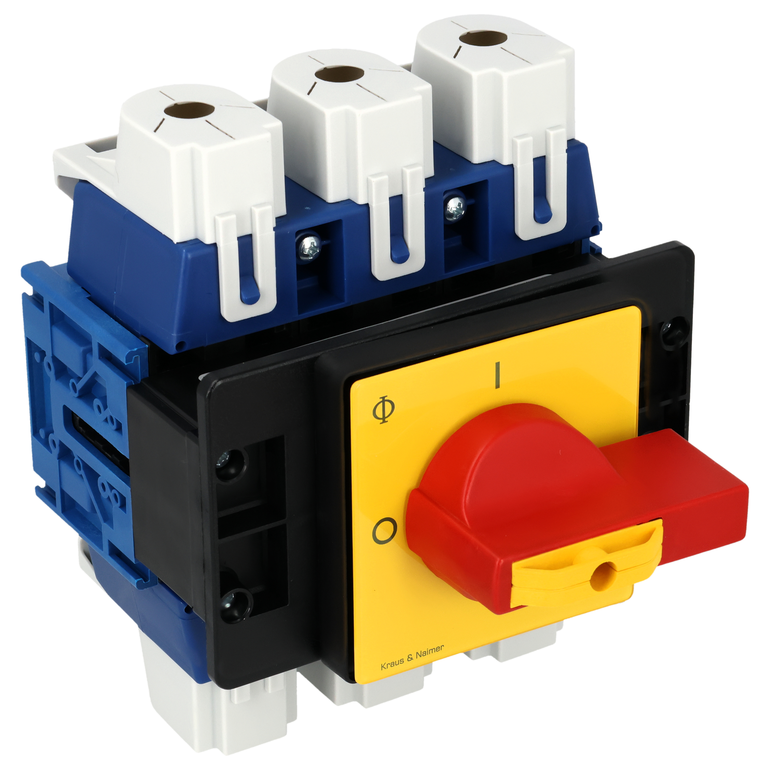 Main switch; ON/OFF switch; 3-pole; 0-I; Panel mounting 4-hole; Padlock ...