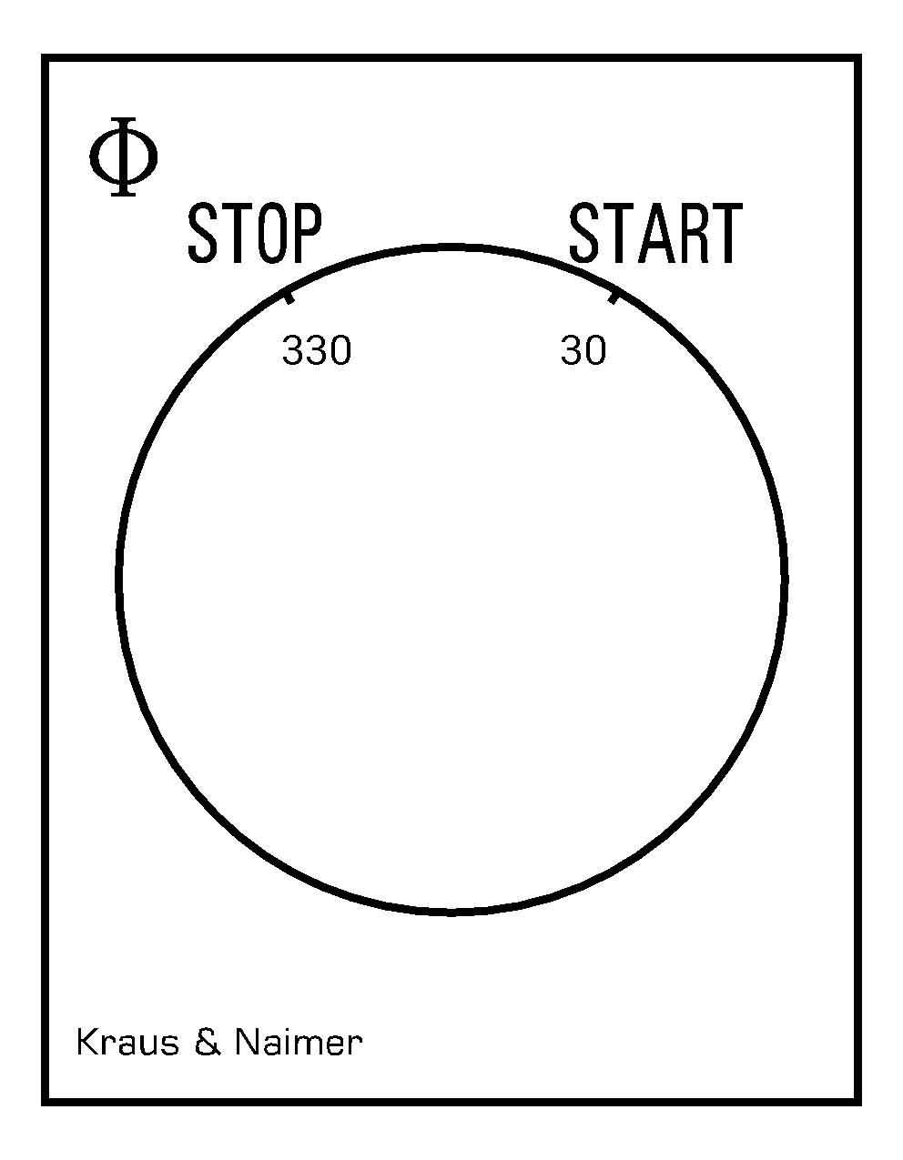 Ein-Aus-Taster, galv.getr.; STOP-START; Reiheneinbau
