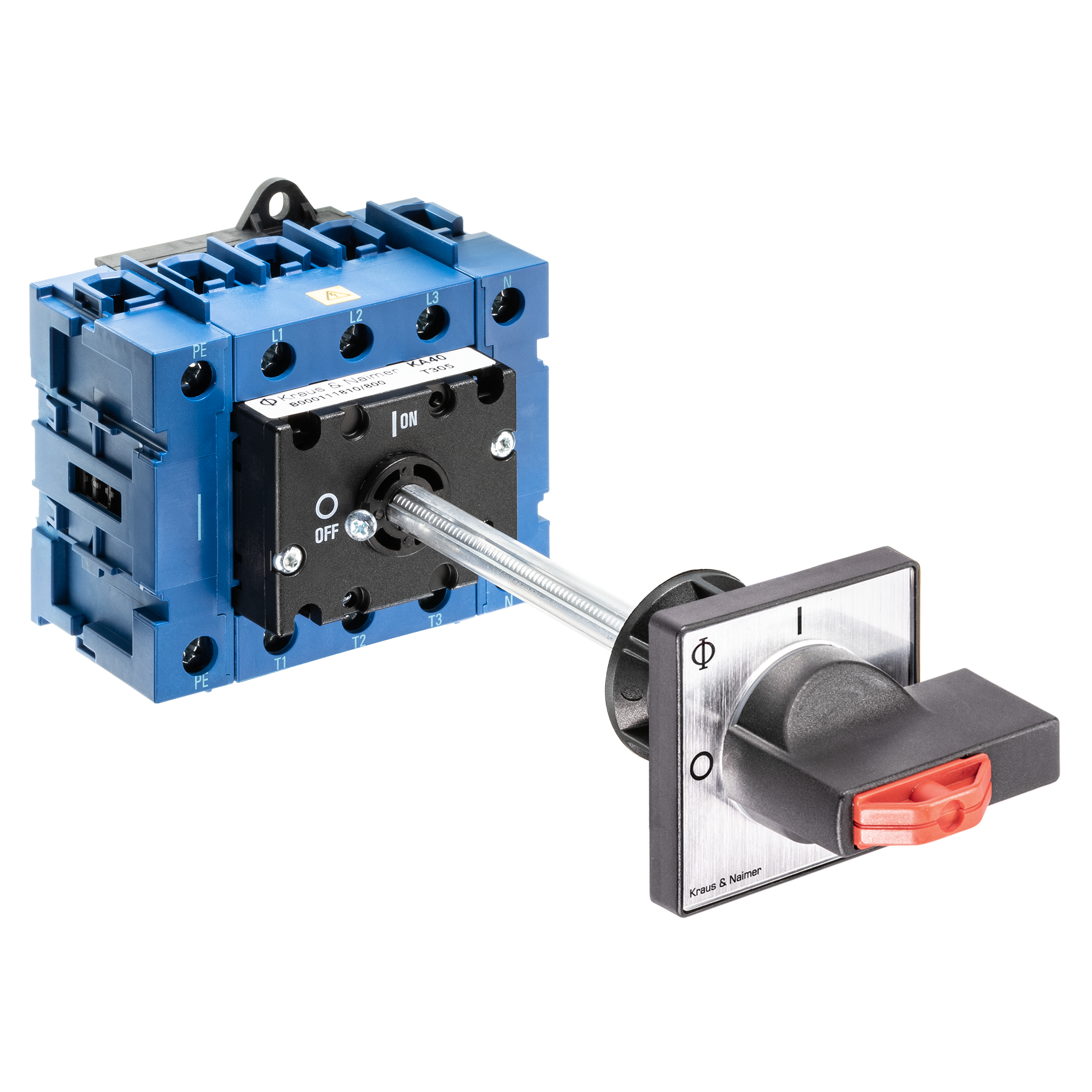 Main switch; ON/OFF switch + PE/N; 3-pole; 0-I; Base mounting/DIN rail ...