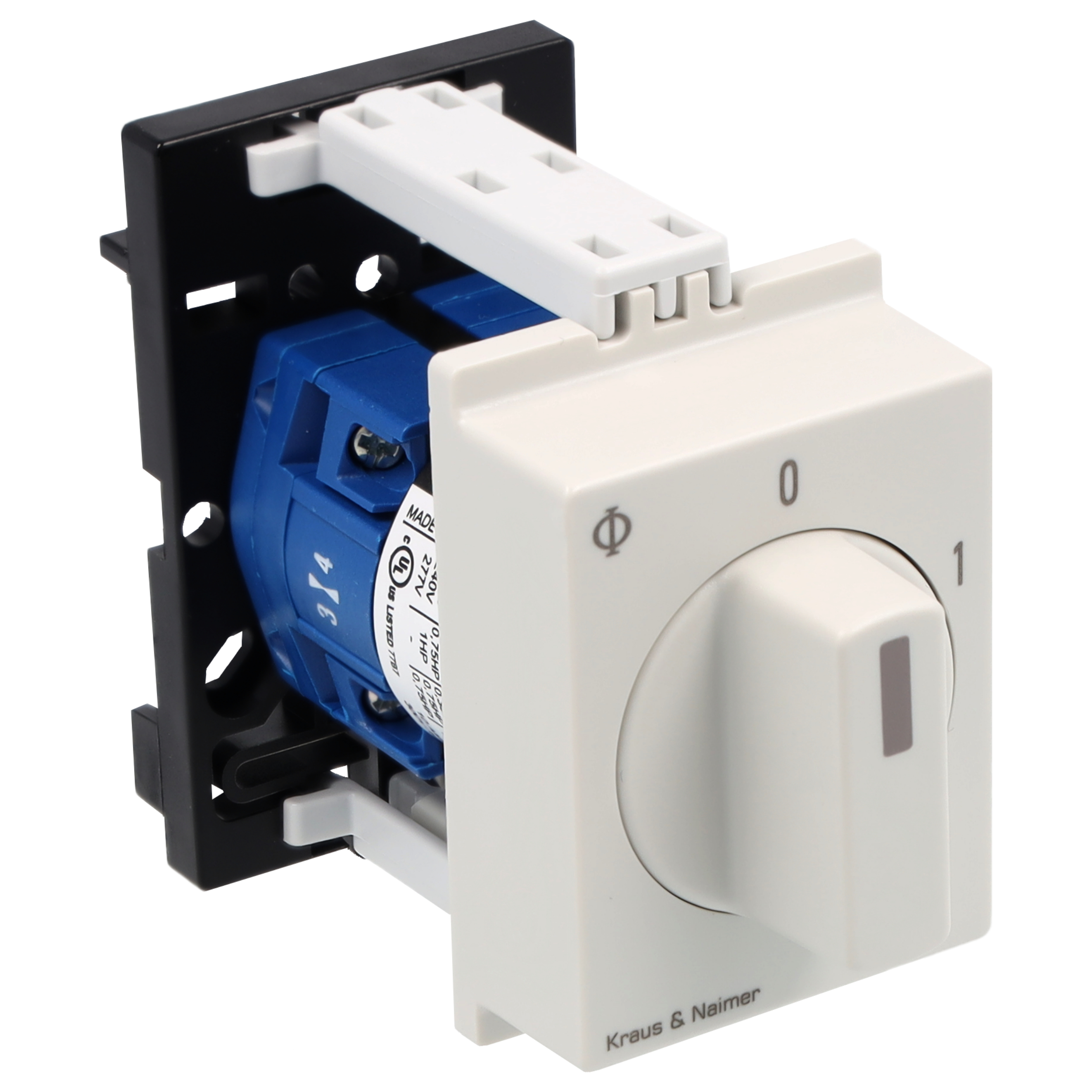 Ausschalter; 2-polig; 0-1; Reiheneinbau