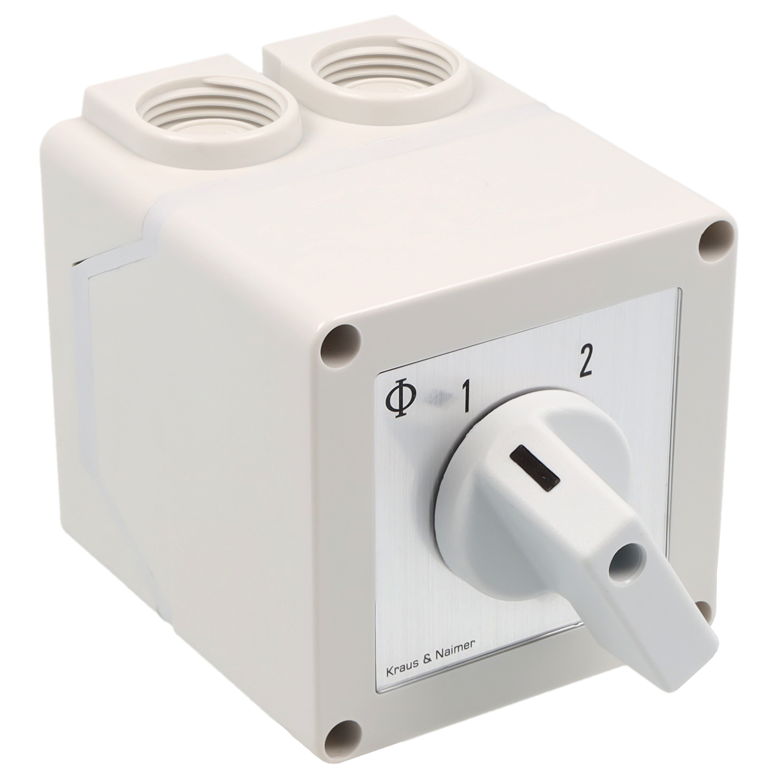 Umschalter o.0; 4-polig; 1-2; Kunststoffgehäuse