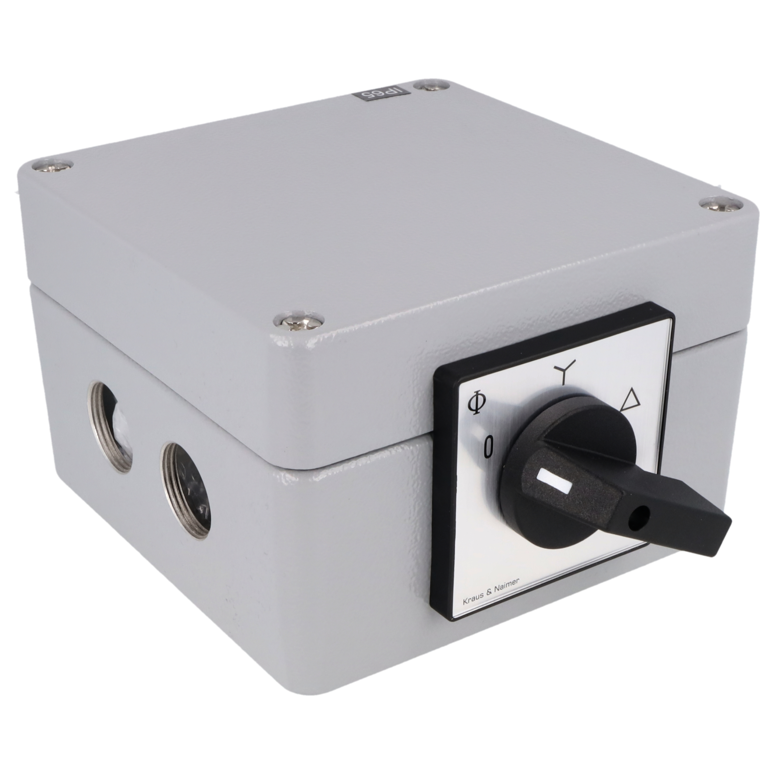 Star-delta switch; 0-Stern-Dreieck; aluminium enclosure