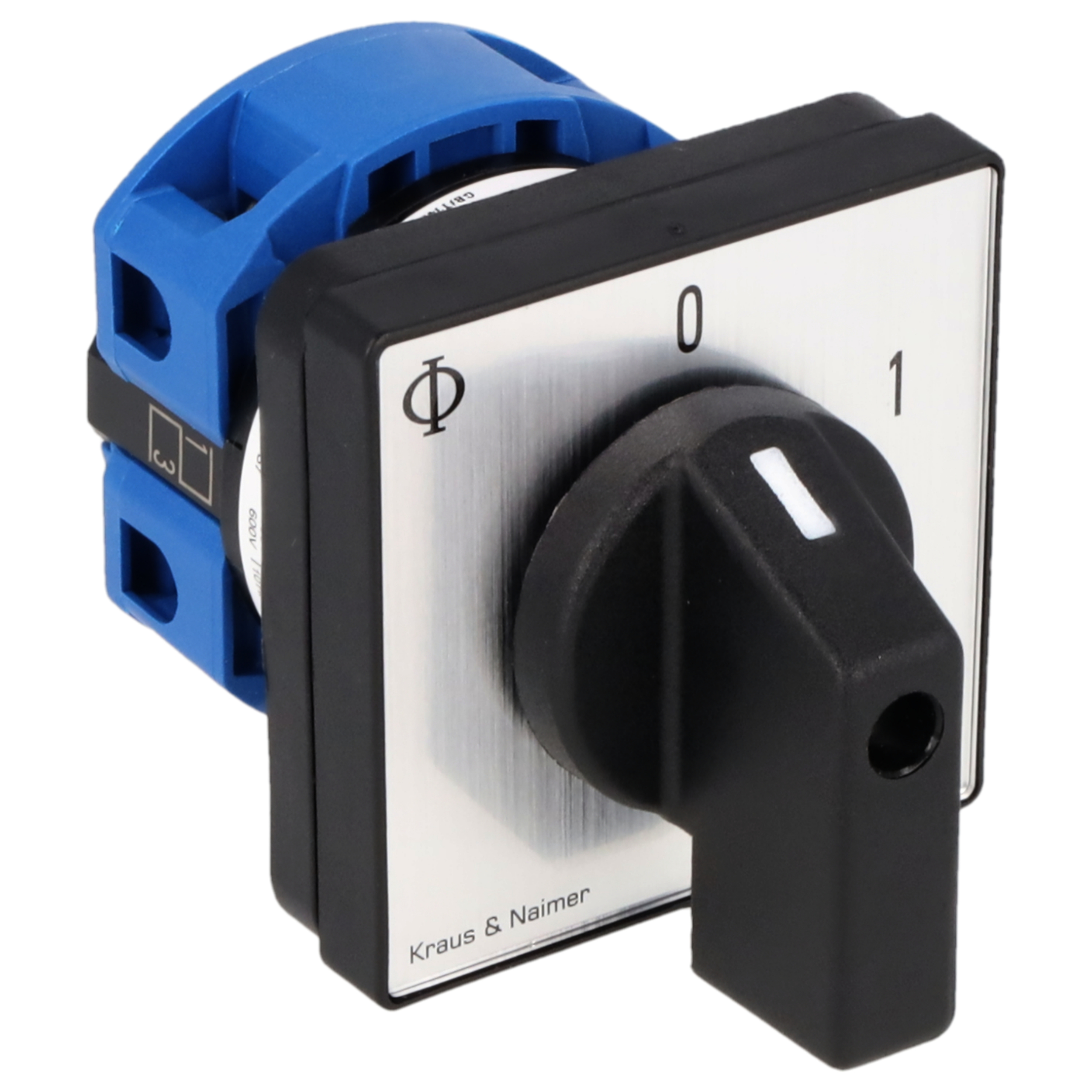 ON/OFF switch; 1-pole; 0-1; Panel mounting 4-hole