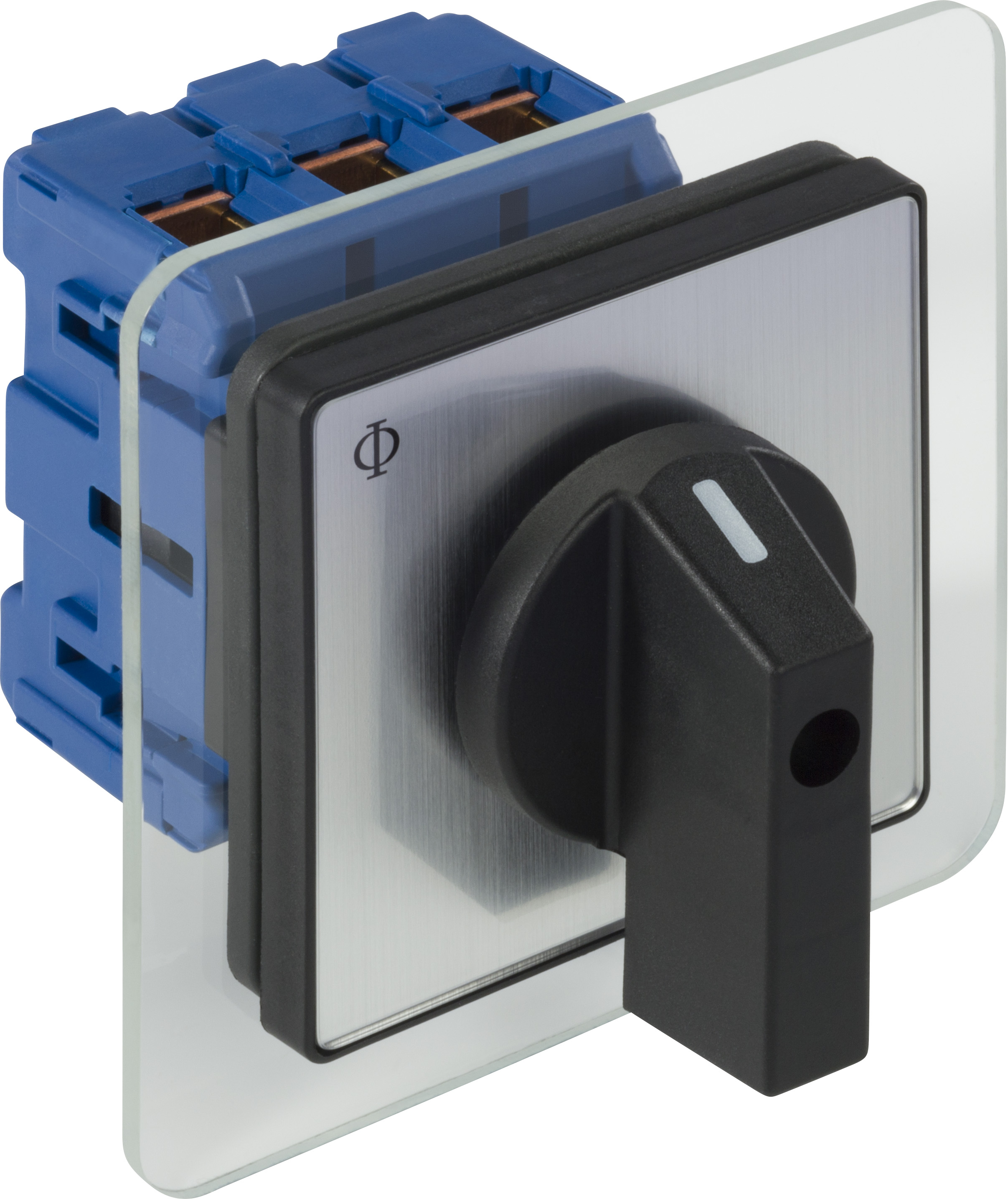 DC - Main switch; ON/OFF switch; 6-pole; 0-I; Base mounting/DIN rail mounting; Padlock Device; red, yellow; Door Clutch