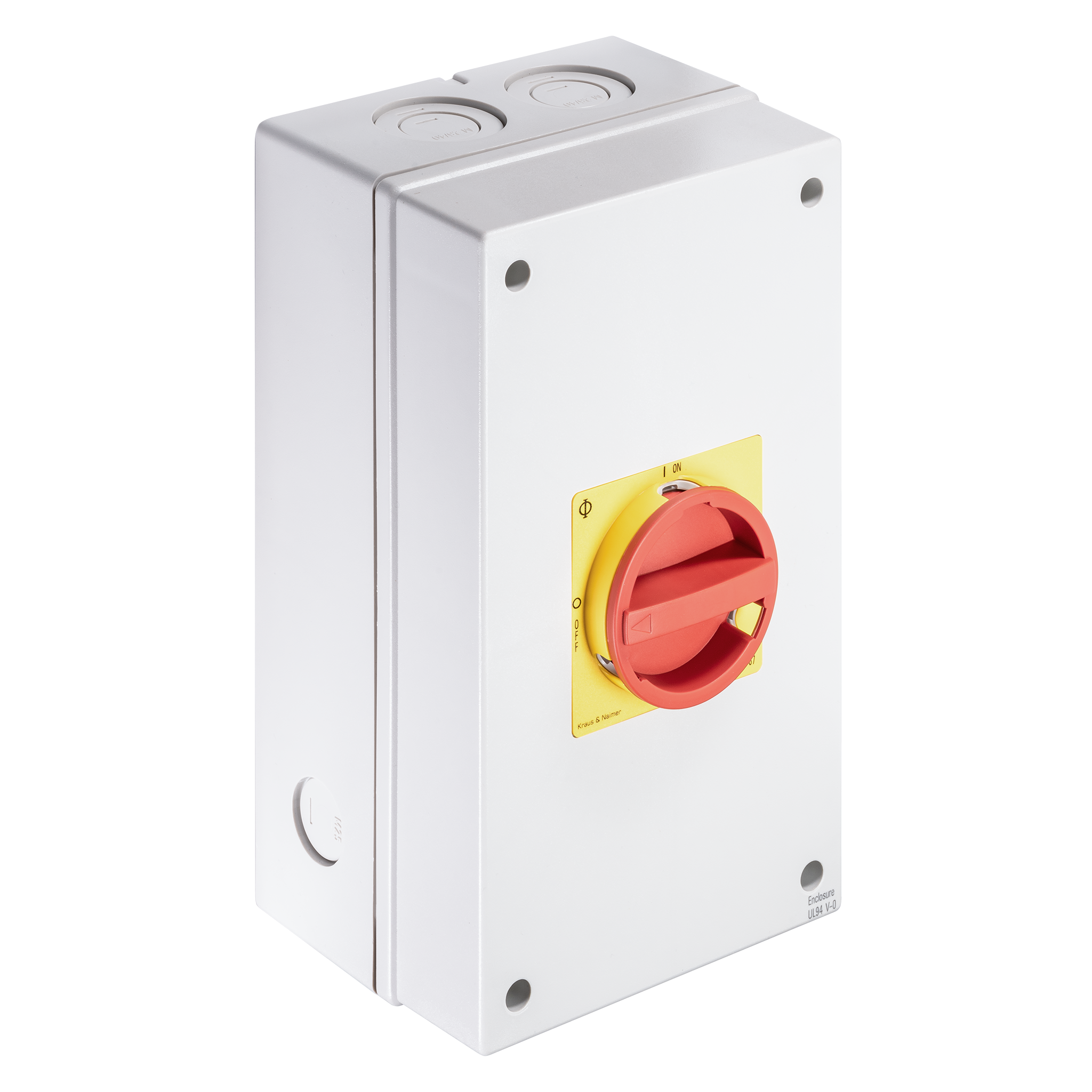 Ausschalter; 3-polig; 0OFF-ION; Kunststoffgehäuse; Hilfskontakt