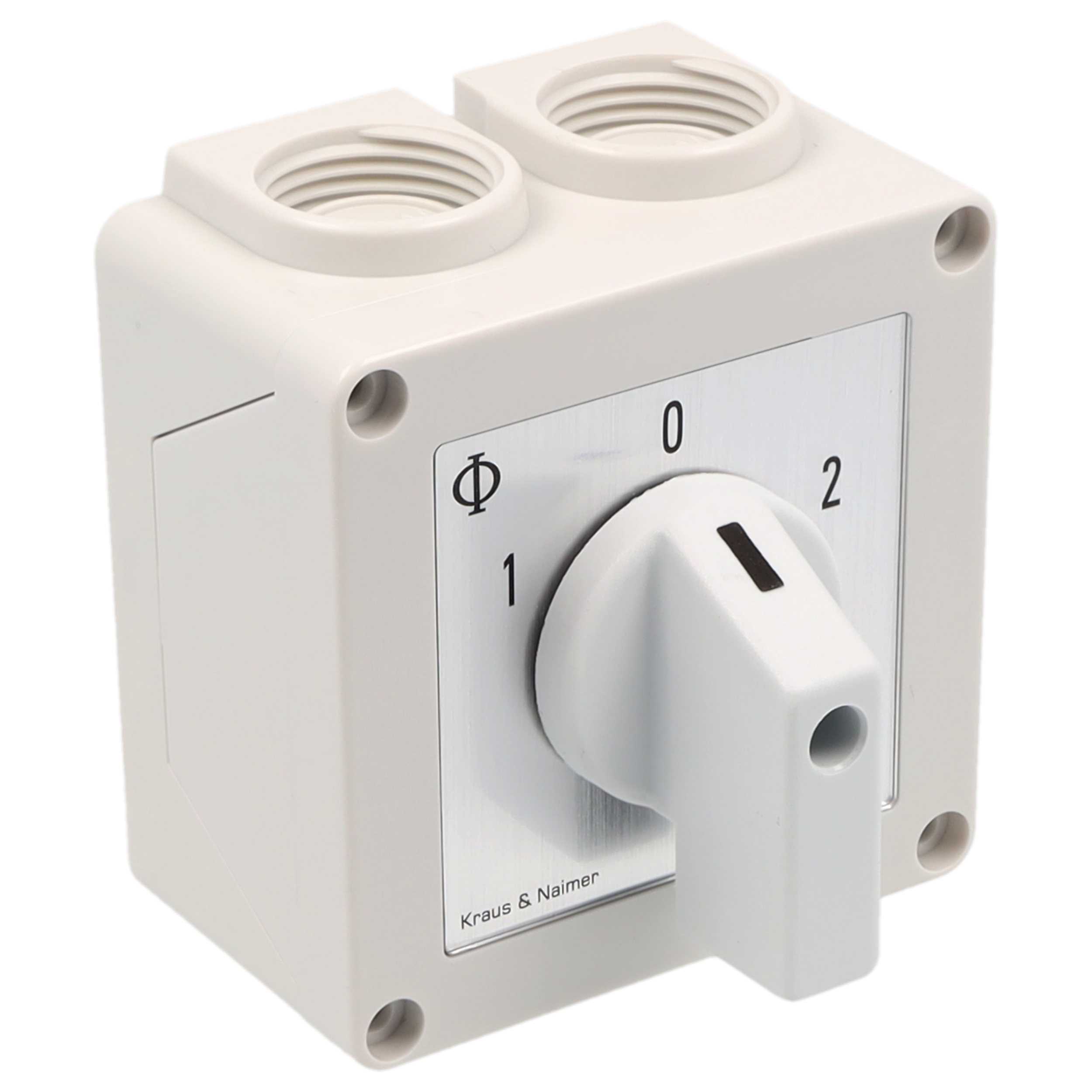 Umschalter m.0; 1-polig; 1-0-2; Kunststoffgehäuse