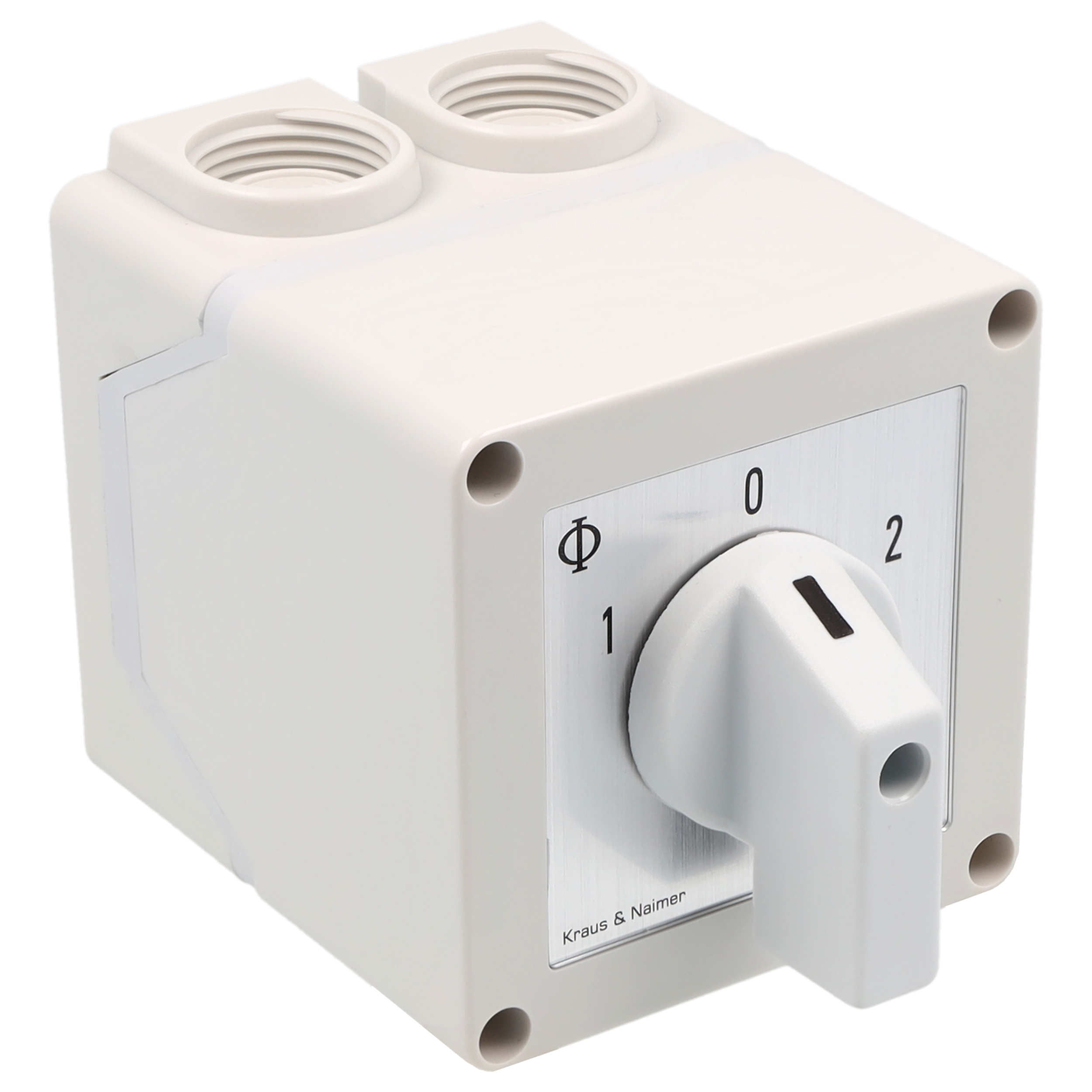 Dahlanderschalter; 1-0-2; Kunststoffgehäuse