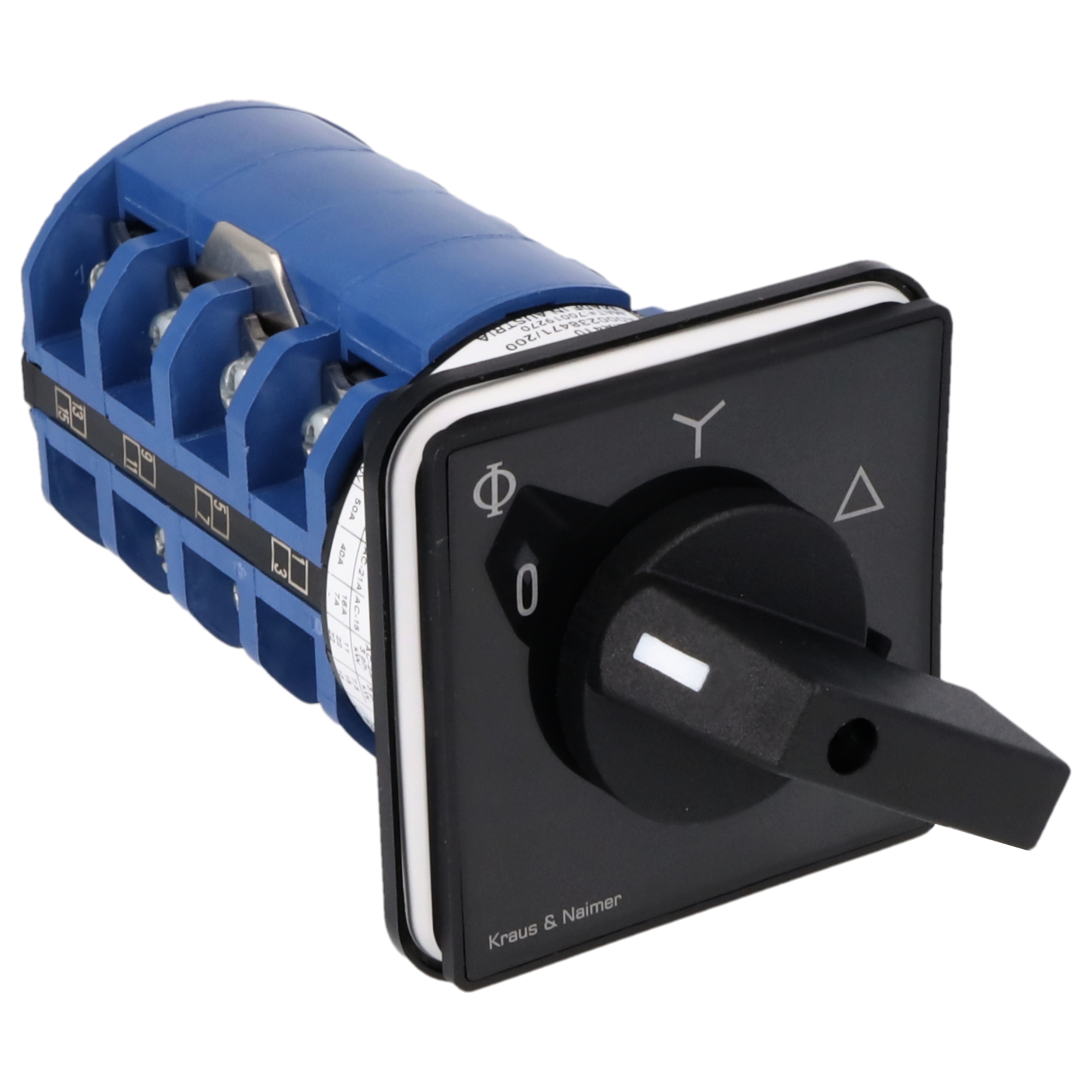 Stern-Dreieck-Schalter; 0-Stern-Dreieck