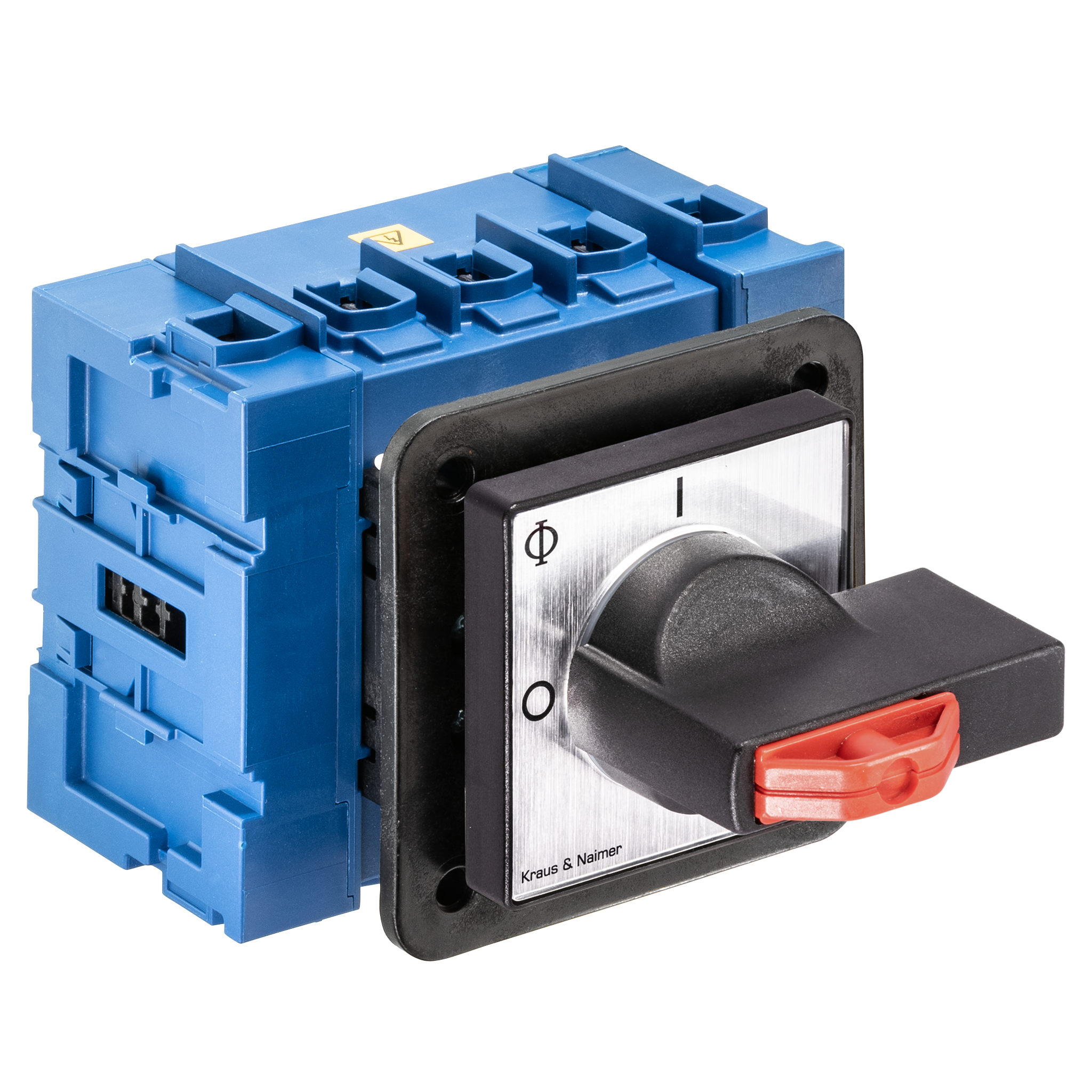 Hauptschalter; Ausschalter + PE/N; 3-polig; 0-I; Fronteinbau 4-Loch; Sperrvorrichtung