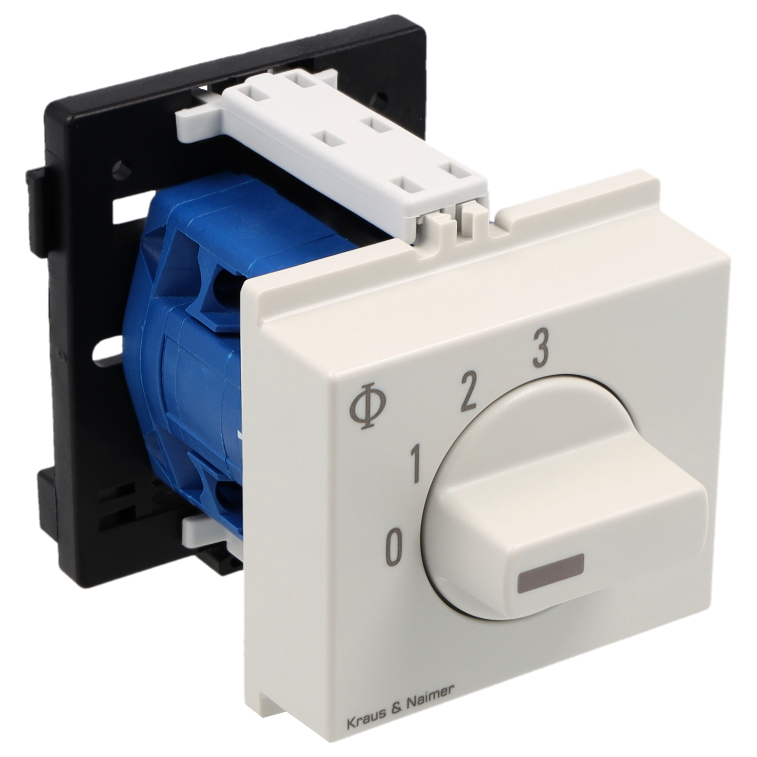 General application switch (3 Gang); 1-pole; 0-1-2-3; DIN rail mounting