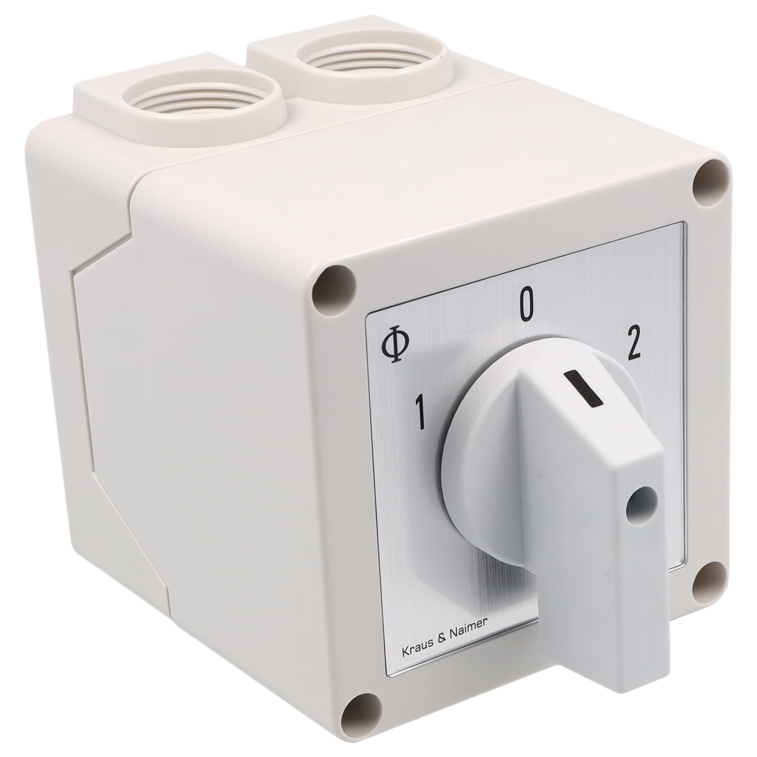 Dahlanderschalter; 1-0-2; Kunststoffgehäuse