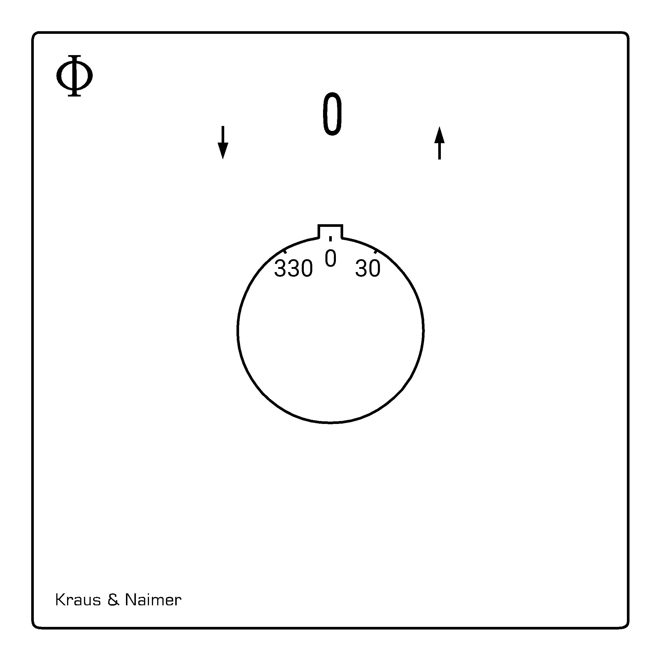 Umschalter m.0, RZ; 1-polig; Unterputzeinsatz