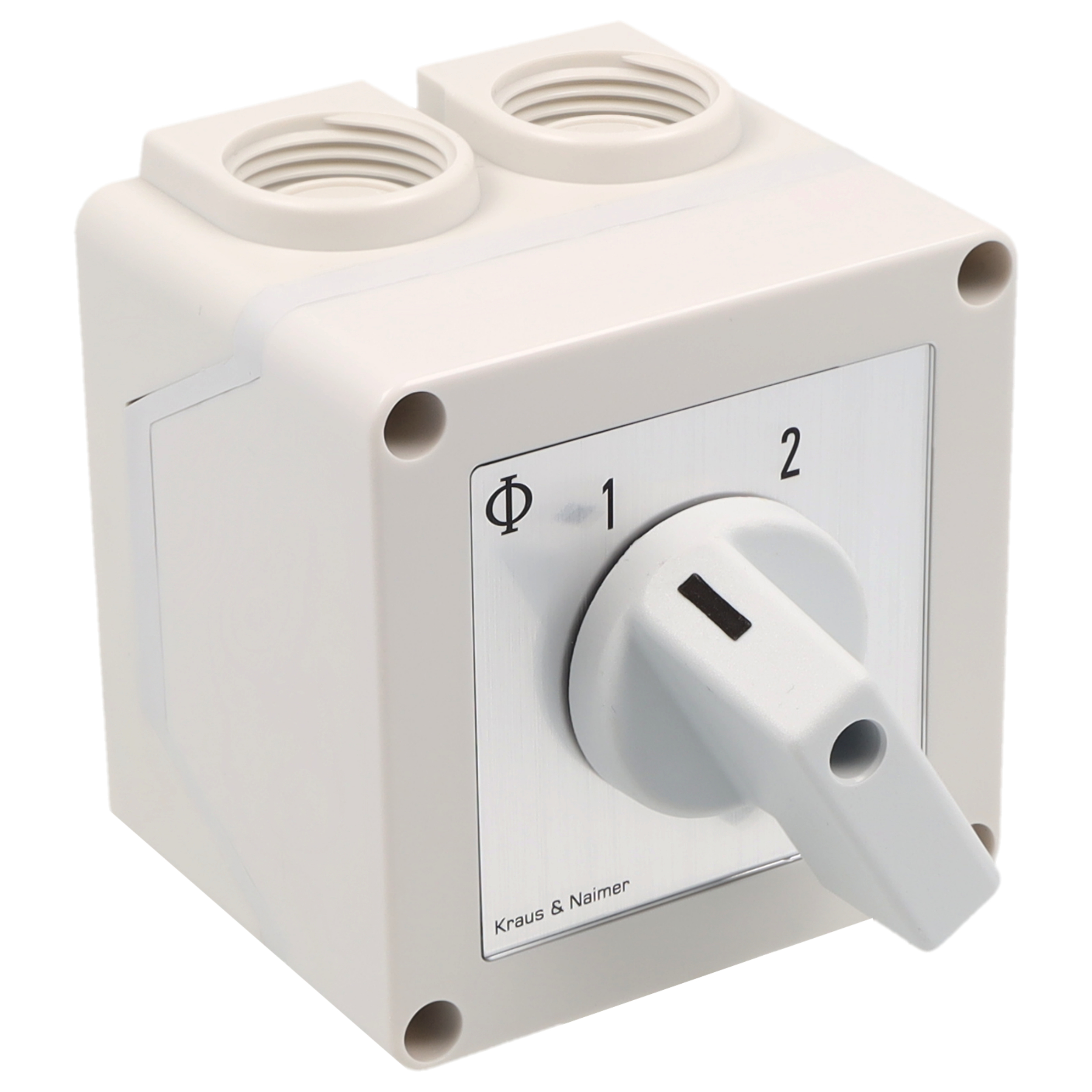 Umschalter o.0; 2-polig; 1-2; Kunststoffgehäuse