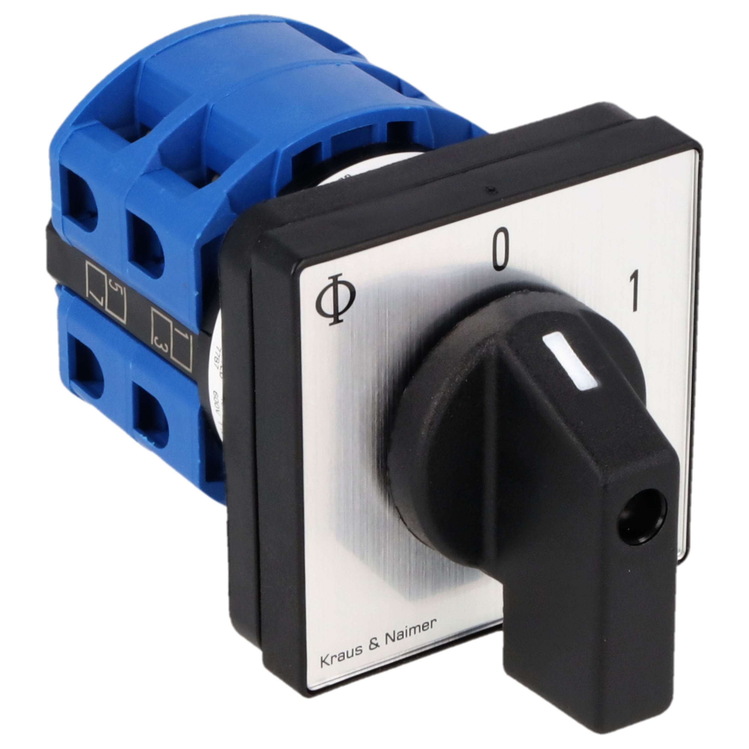 Ausschalter; 4-polig; 0-1; Fronteinbau 4-Loch