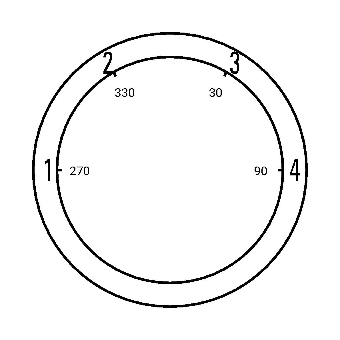 Key switch; Multi-step switch 1-4; 1-pole; 1-2-3-4; DIN rail mounting; Key-Lock Device