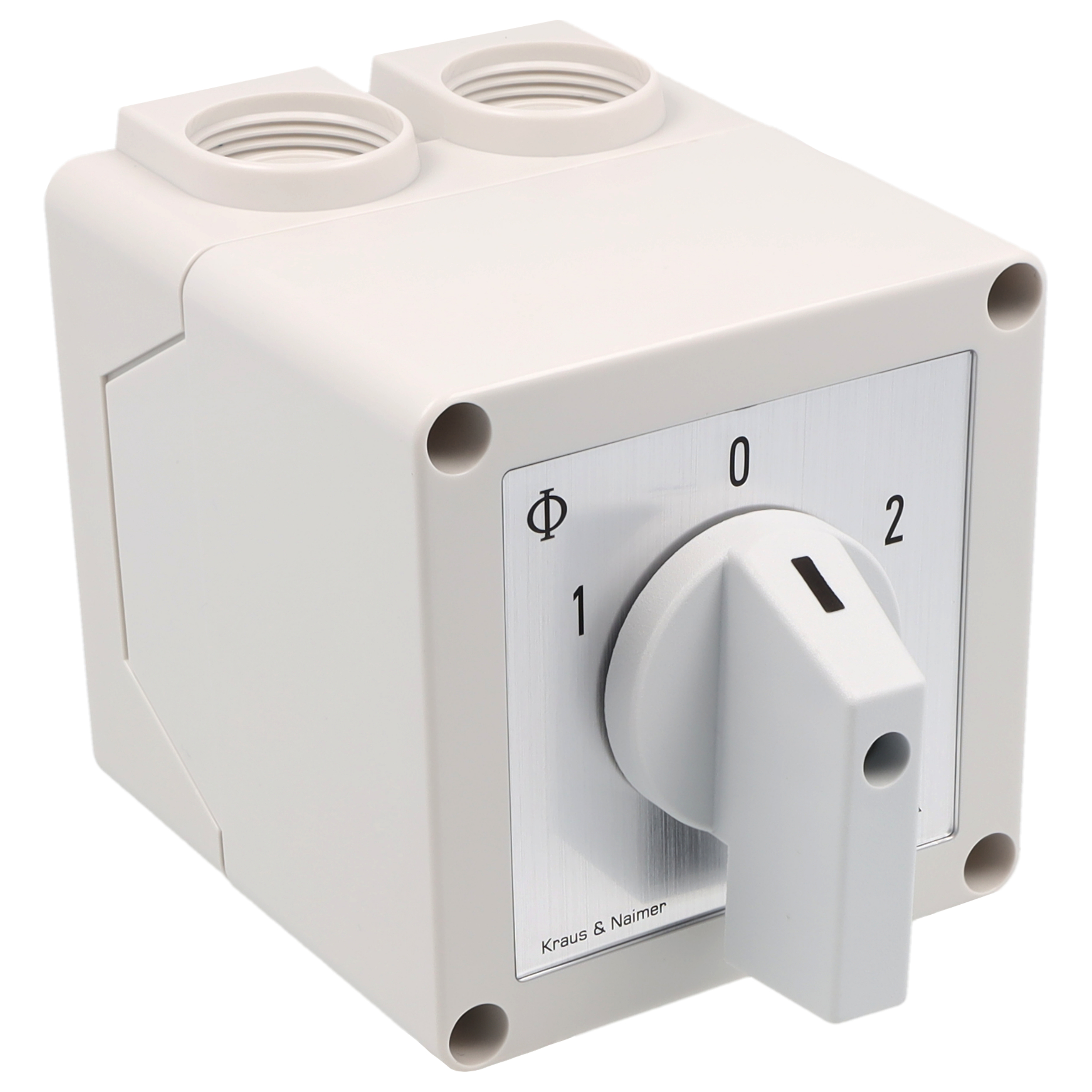 Motor switch; 1-0-2; Plastic housing