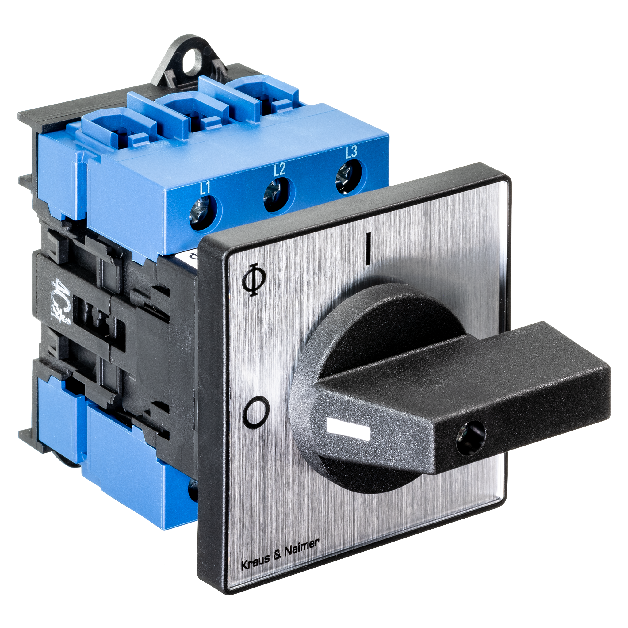 ON/OFF switch; 3-pole; 0-I; Base mounting/DIN rail mounting; Shaft Extension