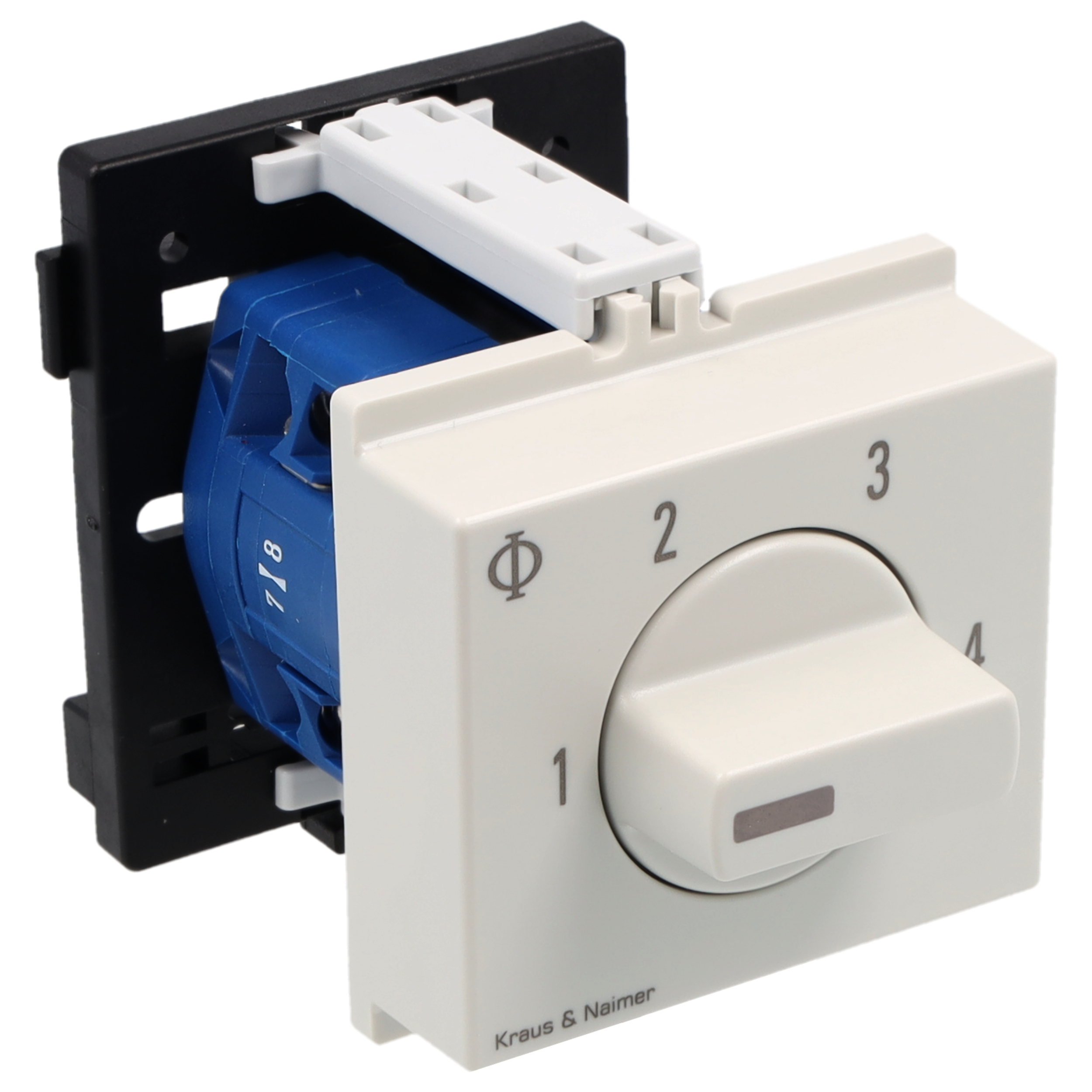 Multi-step switch 1-4; 1-pole; 1-2-3-4; DIN rail mounting