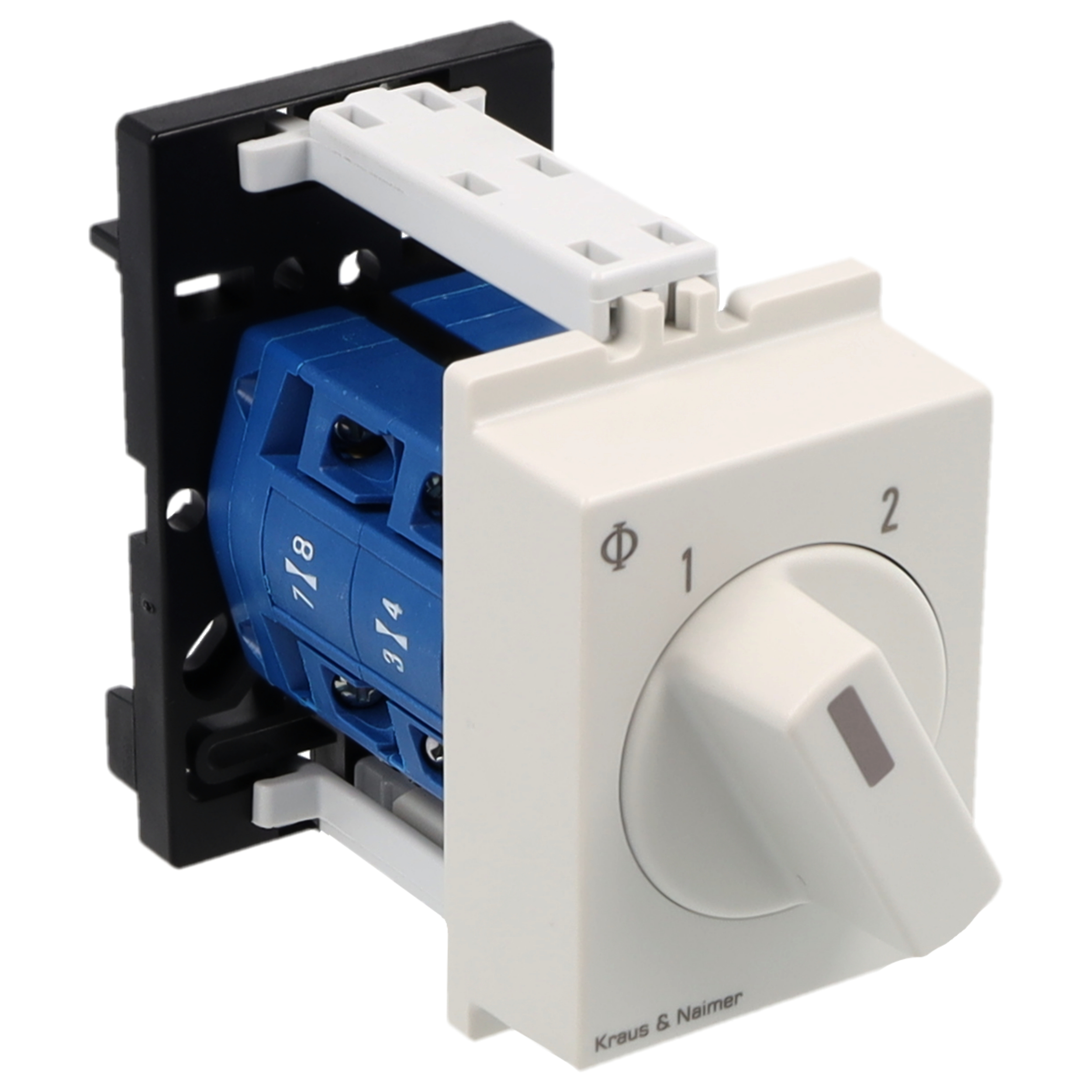 Umschalter o.0; 2-polig; 1-2; Reiheneinbau