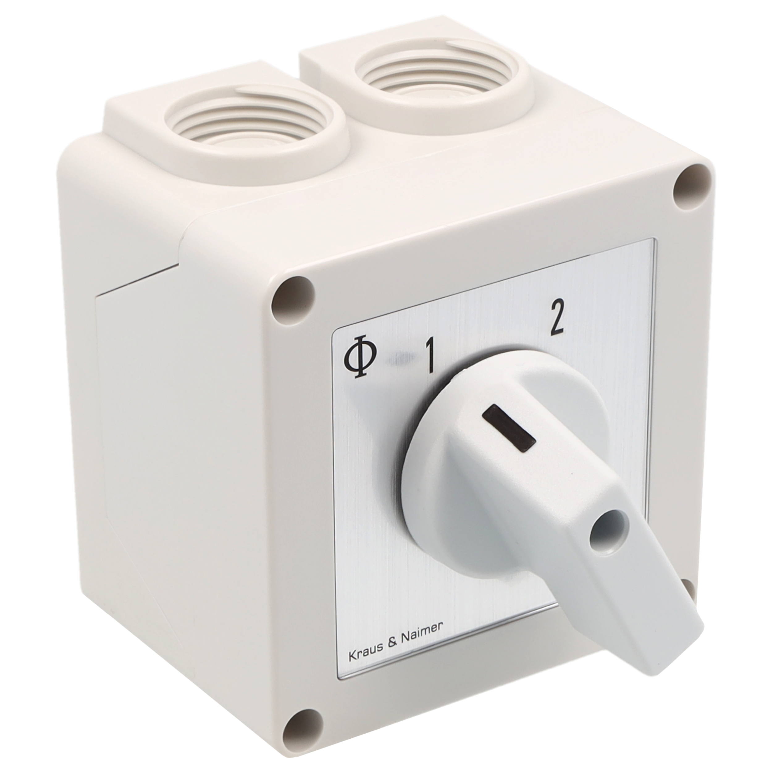 Umschalter o.0; 2-polig; 1-2; Kunststoffgehäuse