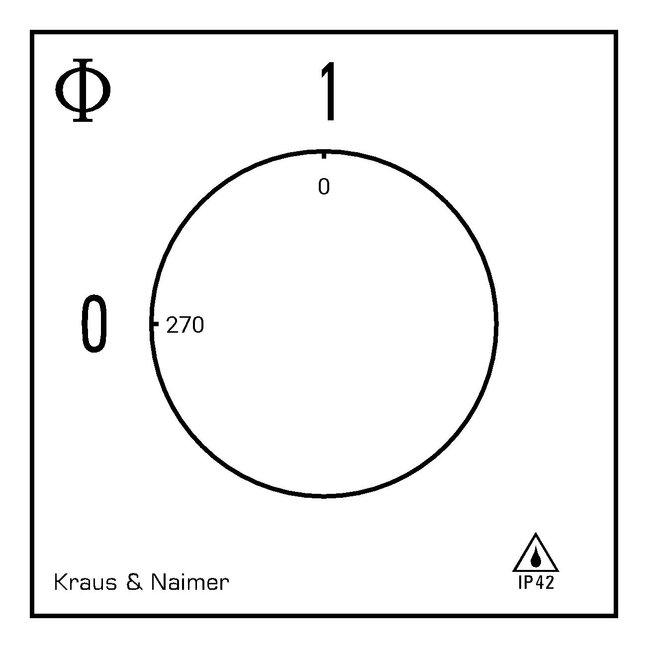 ON/OFF switch; 2-pole; 0-1; Plastic housing