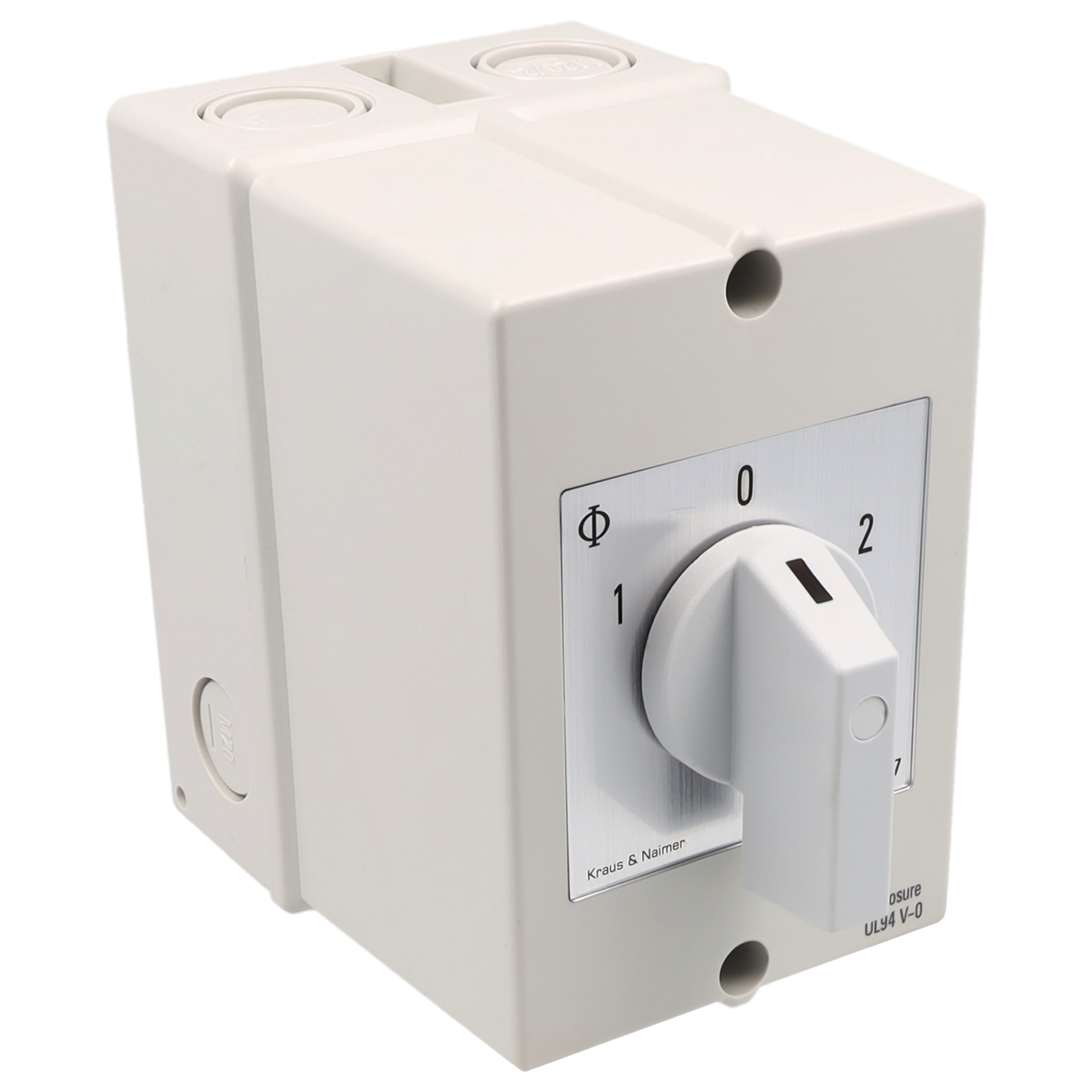 Motor switch; 1-0-2; Plastic housing