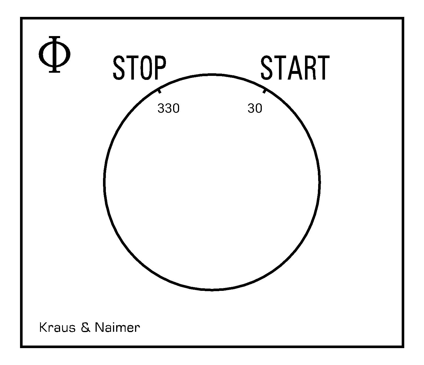 Ein-Aus-Taster, galv.getr.; STOP-START; Reiheneinbau