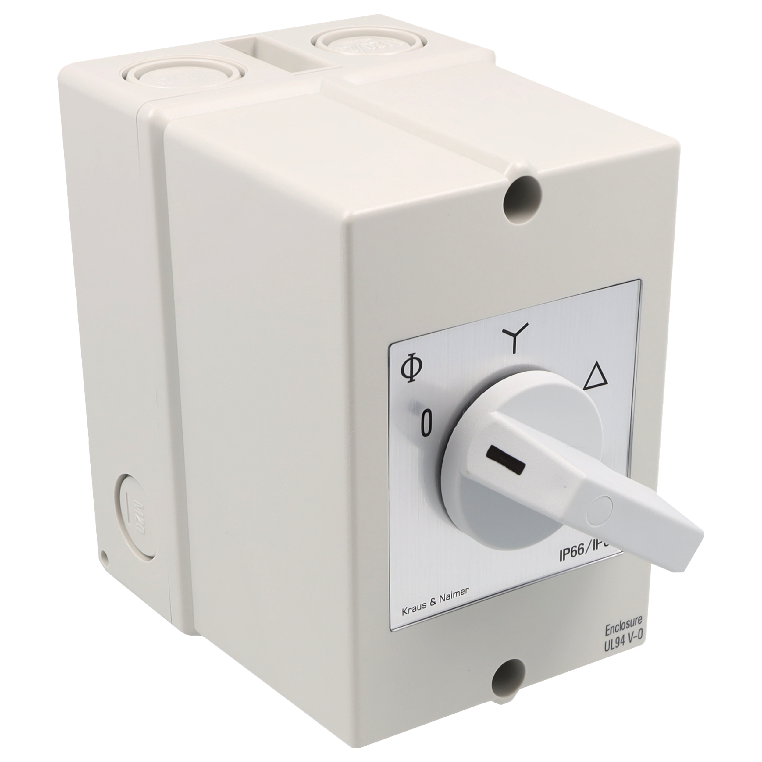 Star-delta switch; 0-Stern-Dreieck; Plastic housing