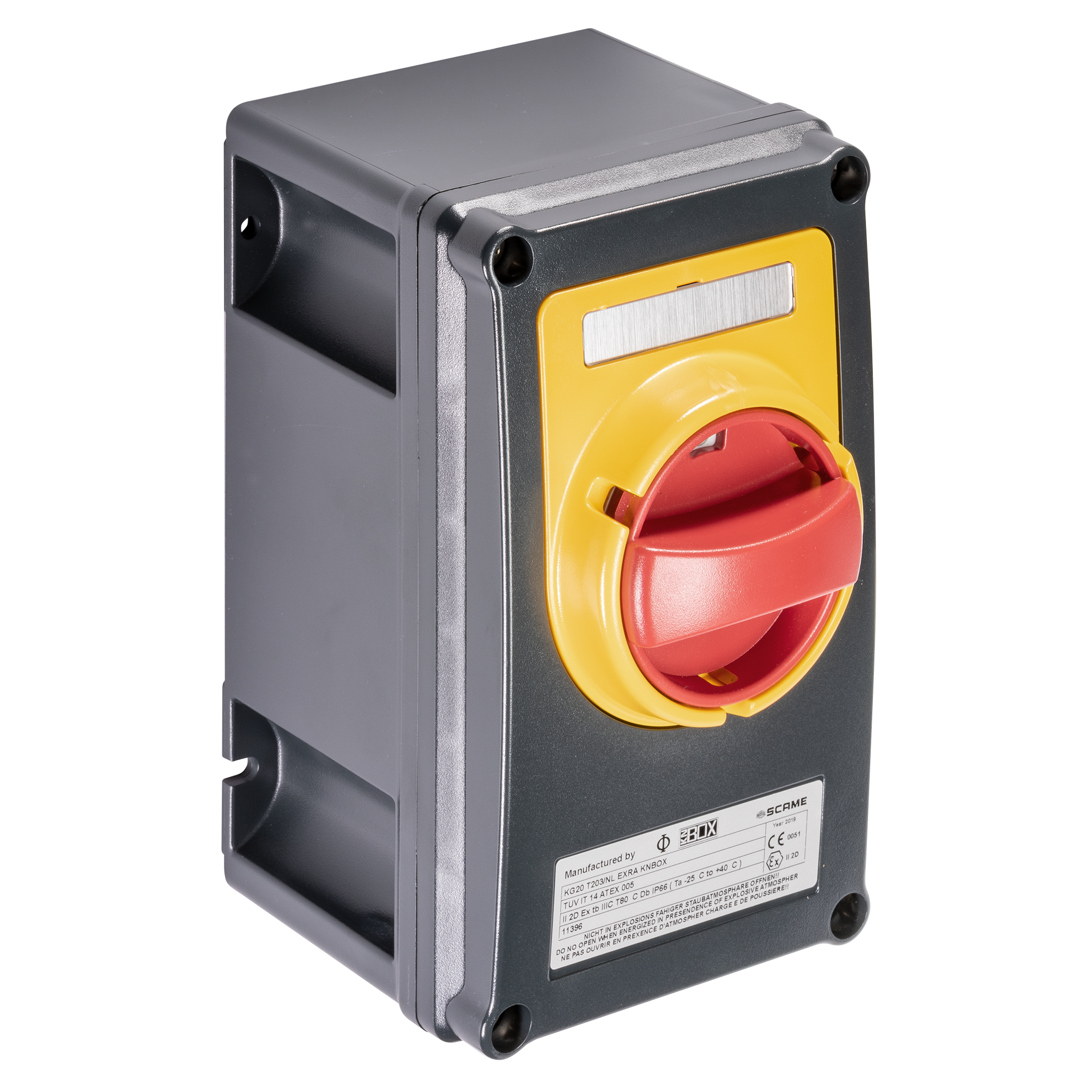 ON/OFF switch; 4-pole; Base mounting/DIN rail mounting; Auxiliary Contact; NO 1; NC 1