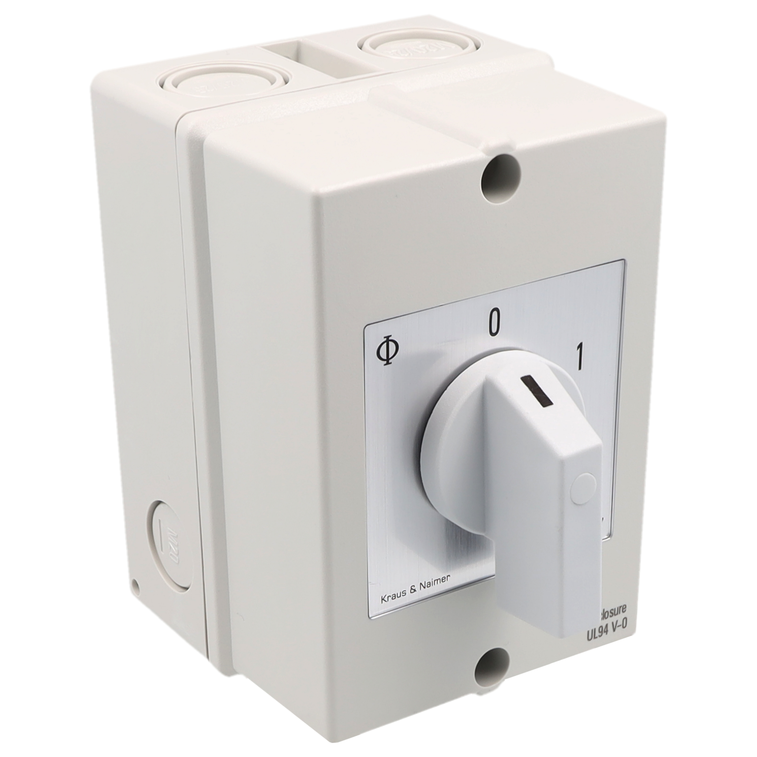 Ausschalter; 3-polig; 0-1; Kunststoffgehäuse